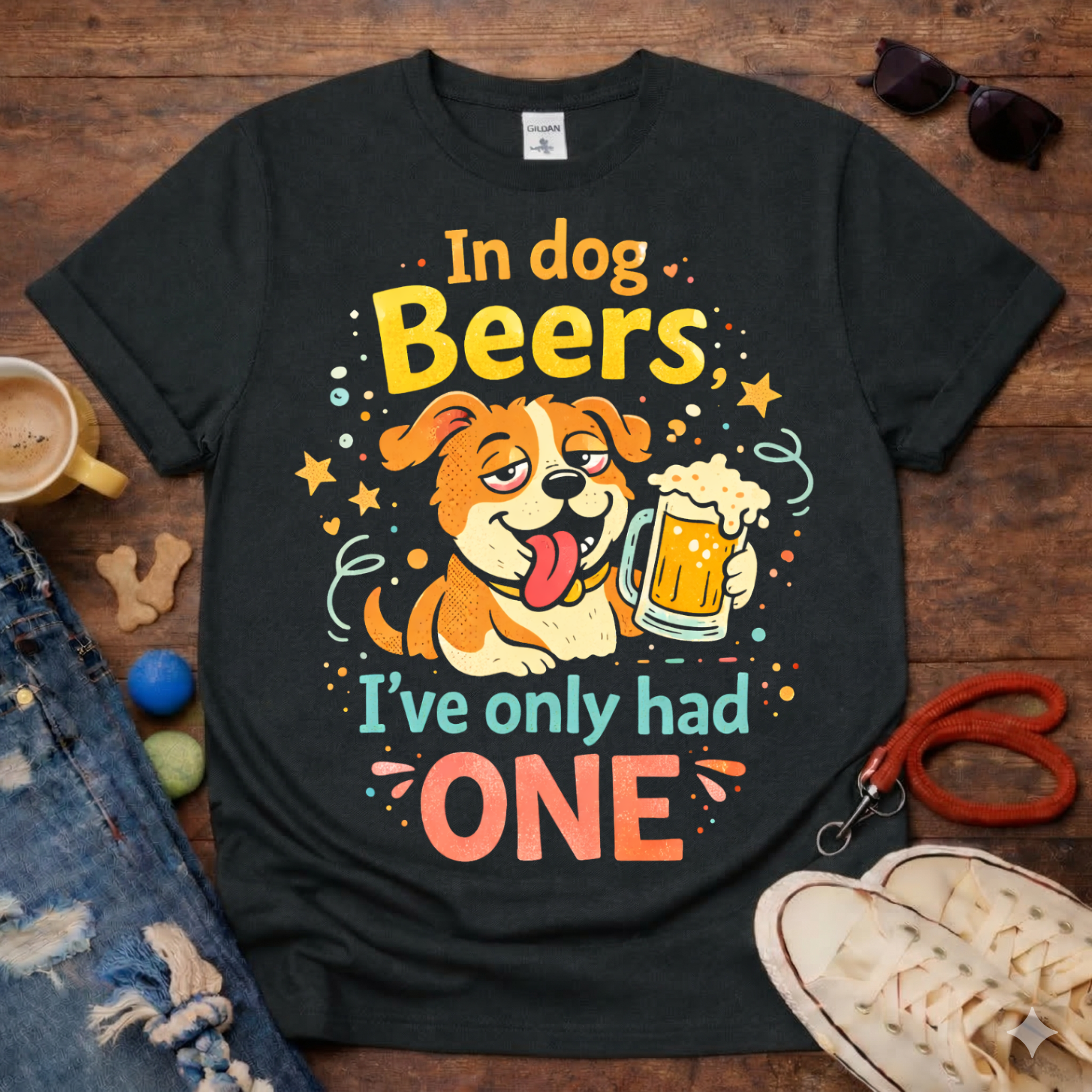 In Dog Beers T-Shirt🐕