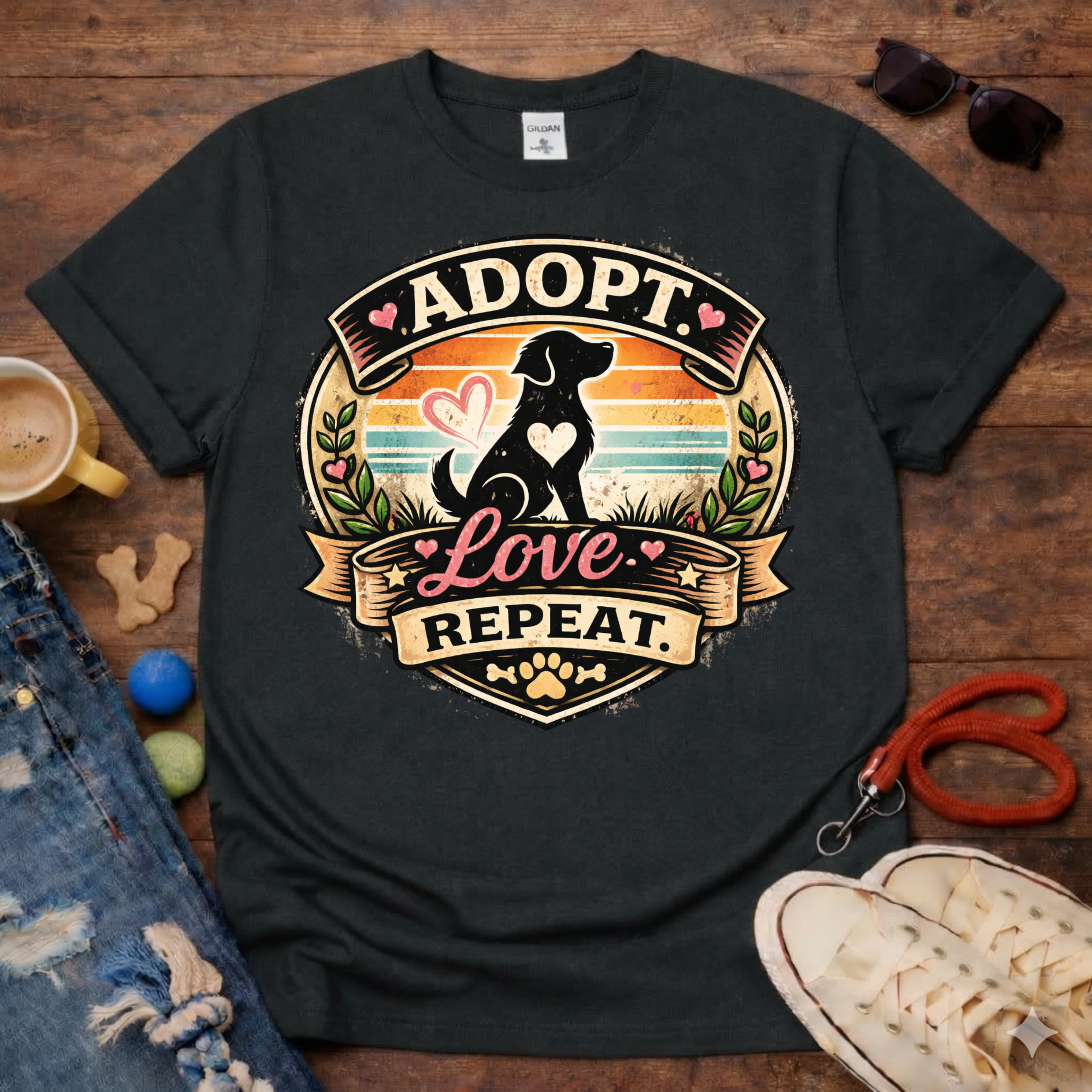 Adopt and Love T-Shirt