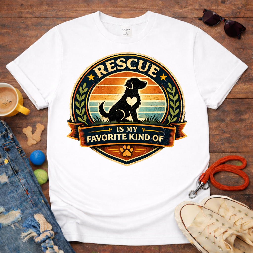 Rescue Is my Favorite T-Shirt❤️