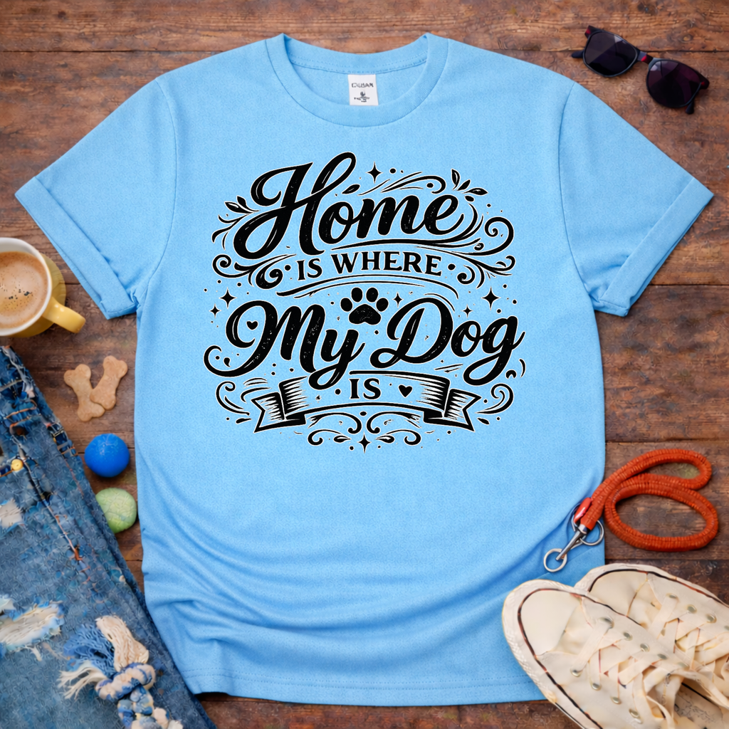 Home is where my dog is T-Shirt