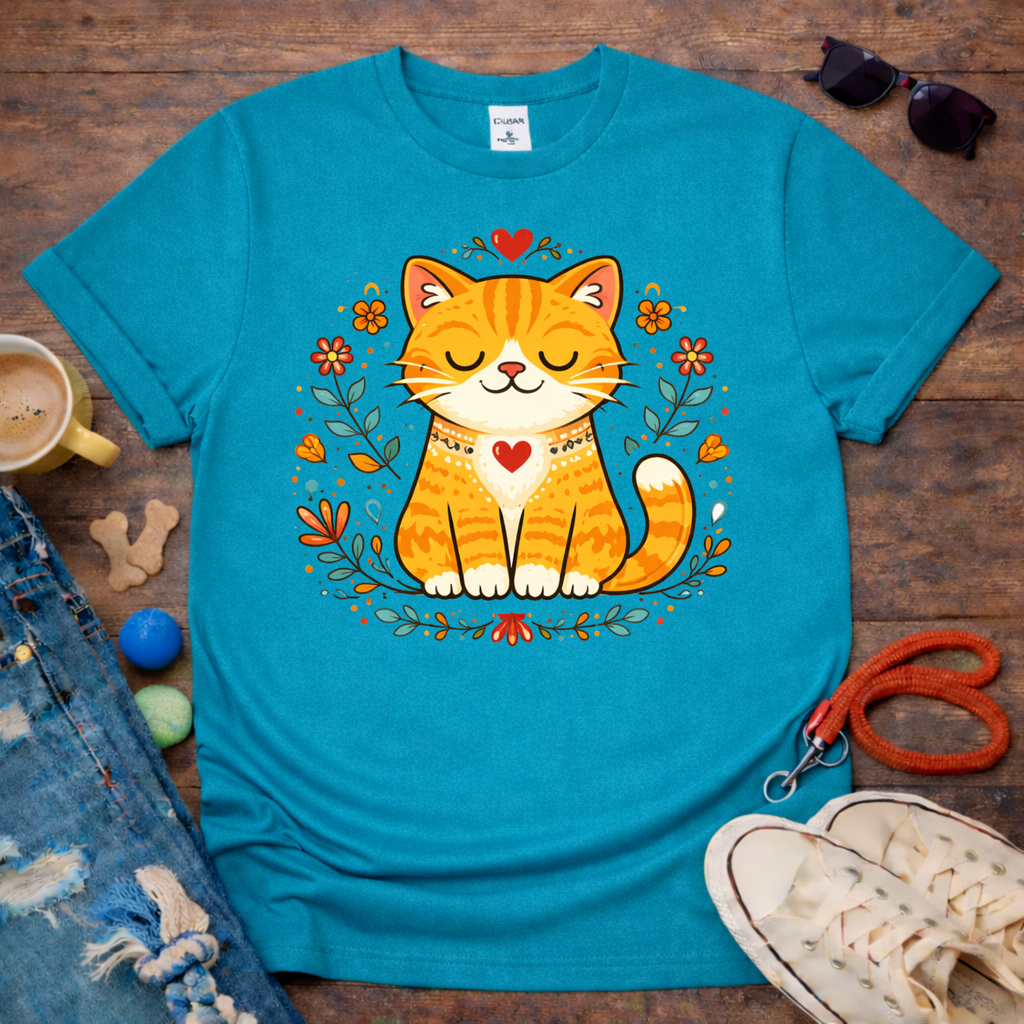 🌸Cute Flower Cat T-shirt🌸