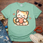 Cat and hart T-Shirt