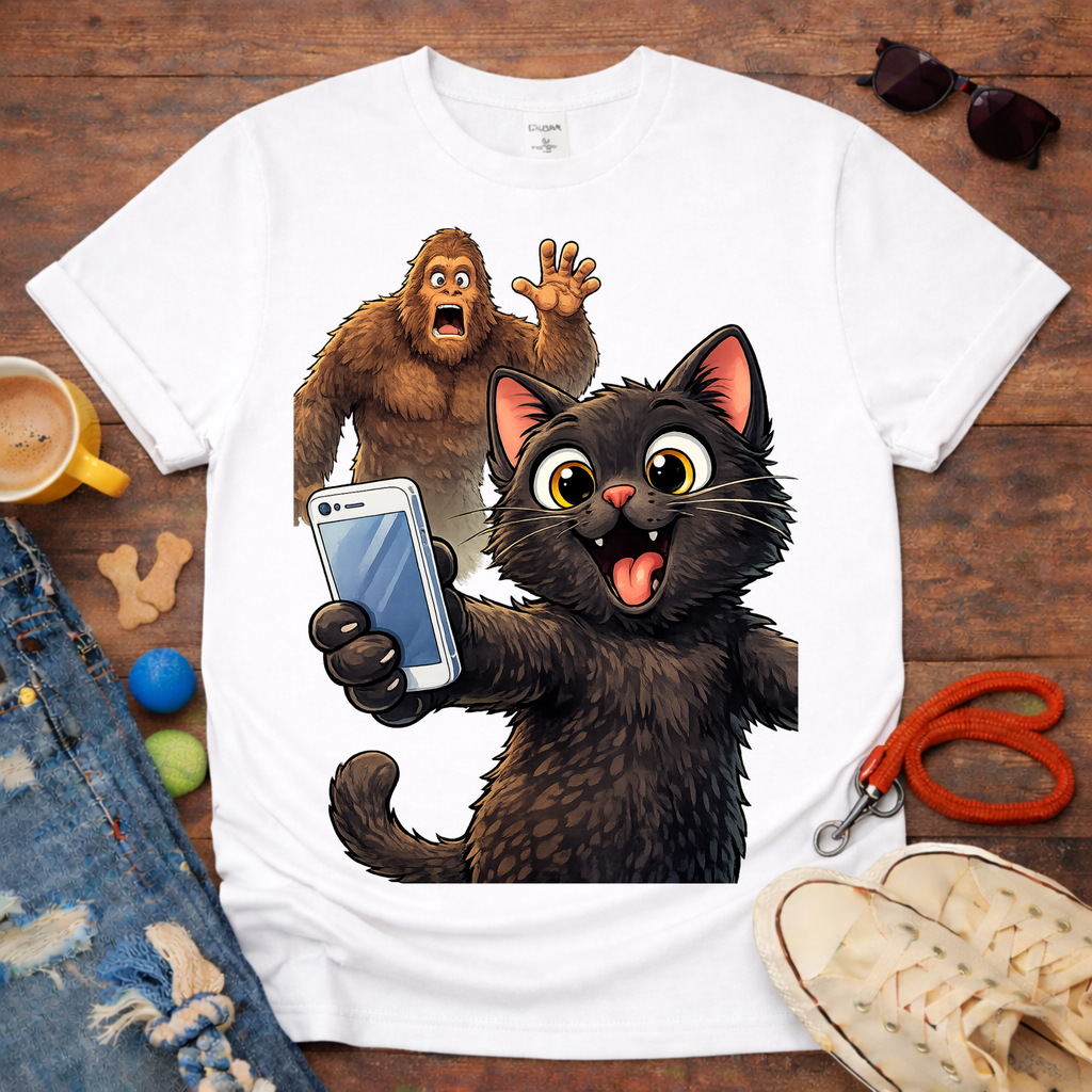 Bigfoot selfie T-Shirt