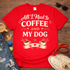 ❤️Coffee and My Dog T-Shirt❤️
