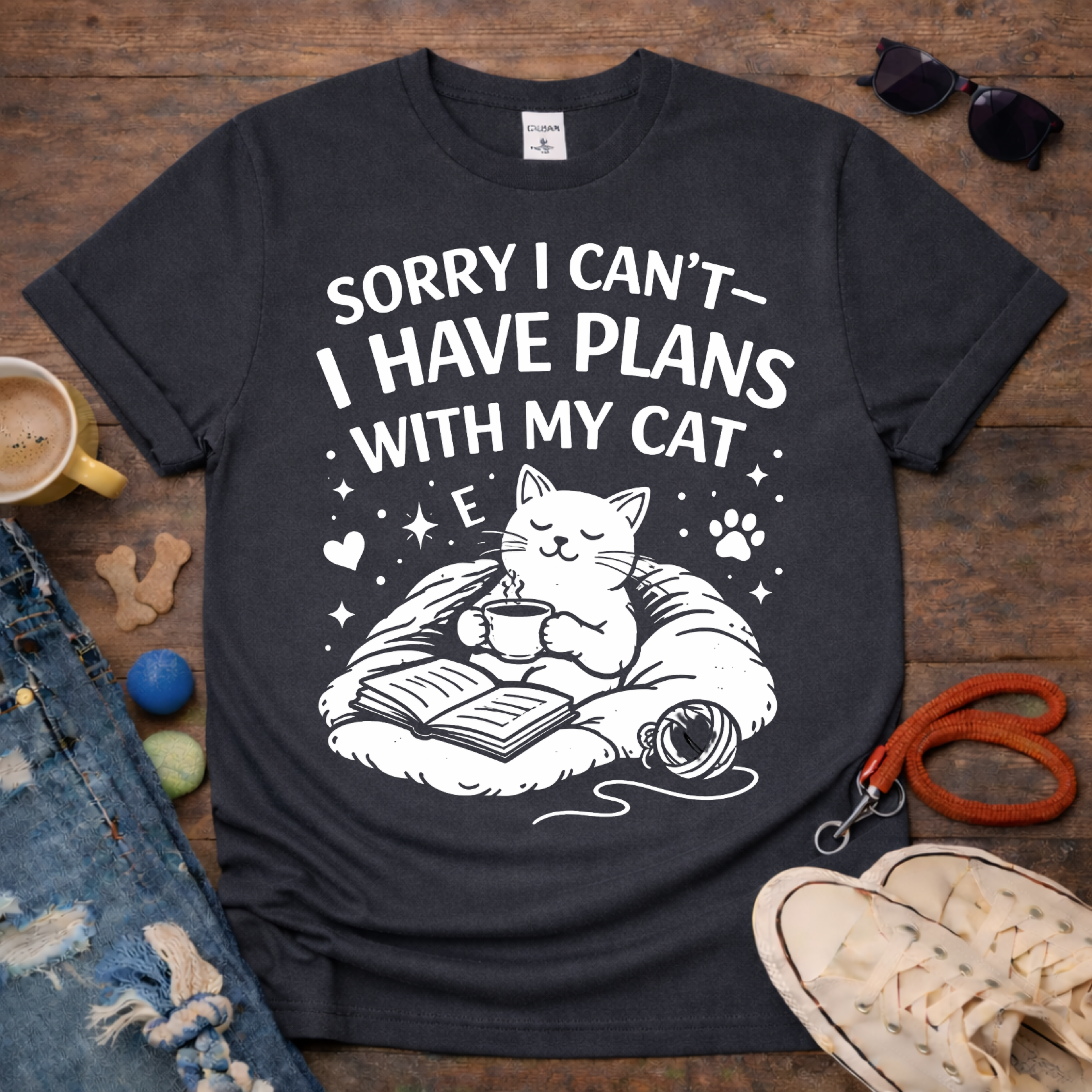 😺 I have plans with my cat T-Shirt 😺