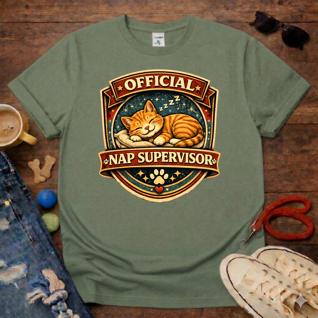 💤Nap Supervisor T-Shirt💤