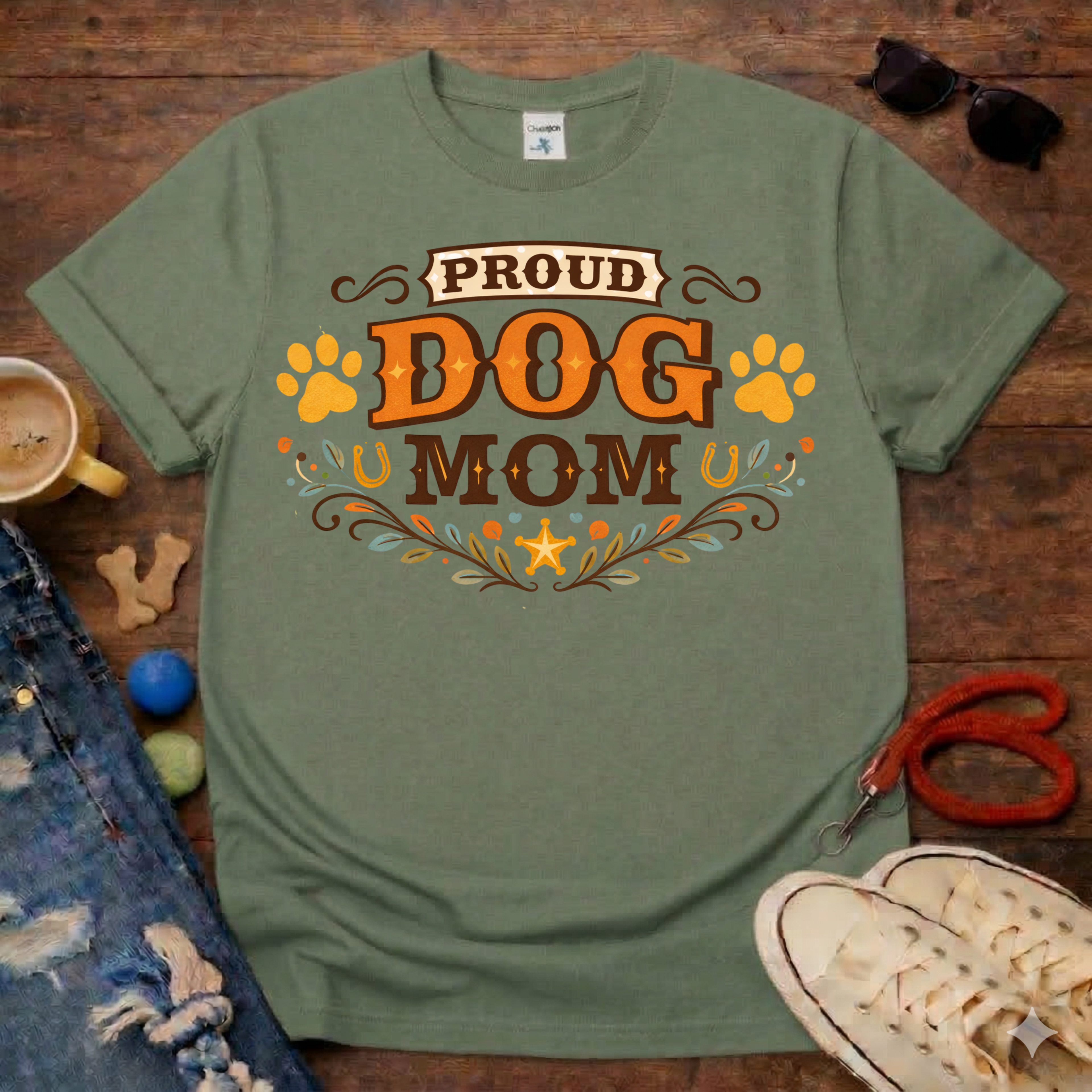 Proud Dog Mom T-Shirt