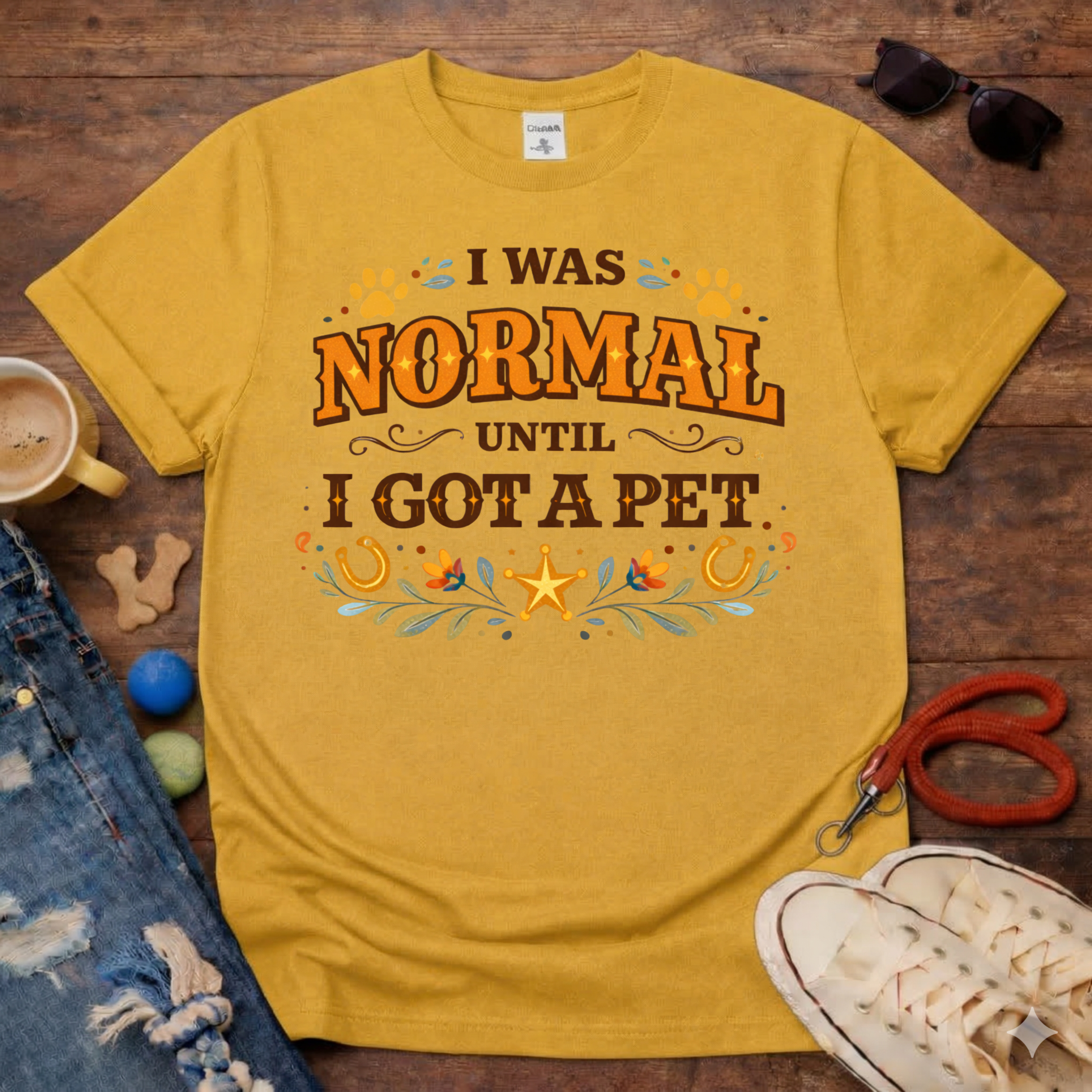I was normal until I got a Pet T-Shirt