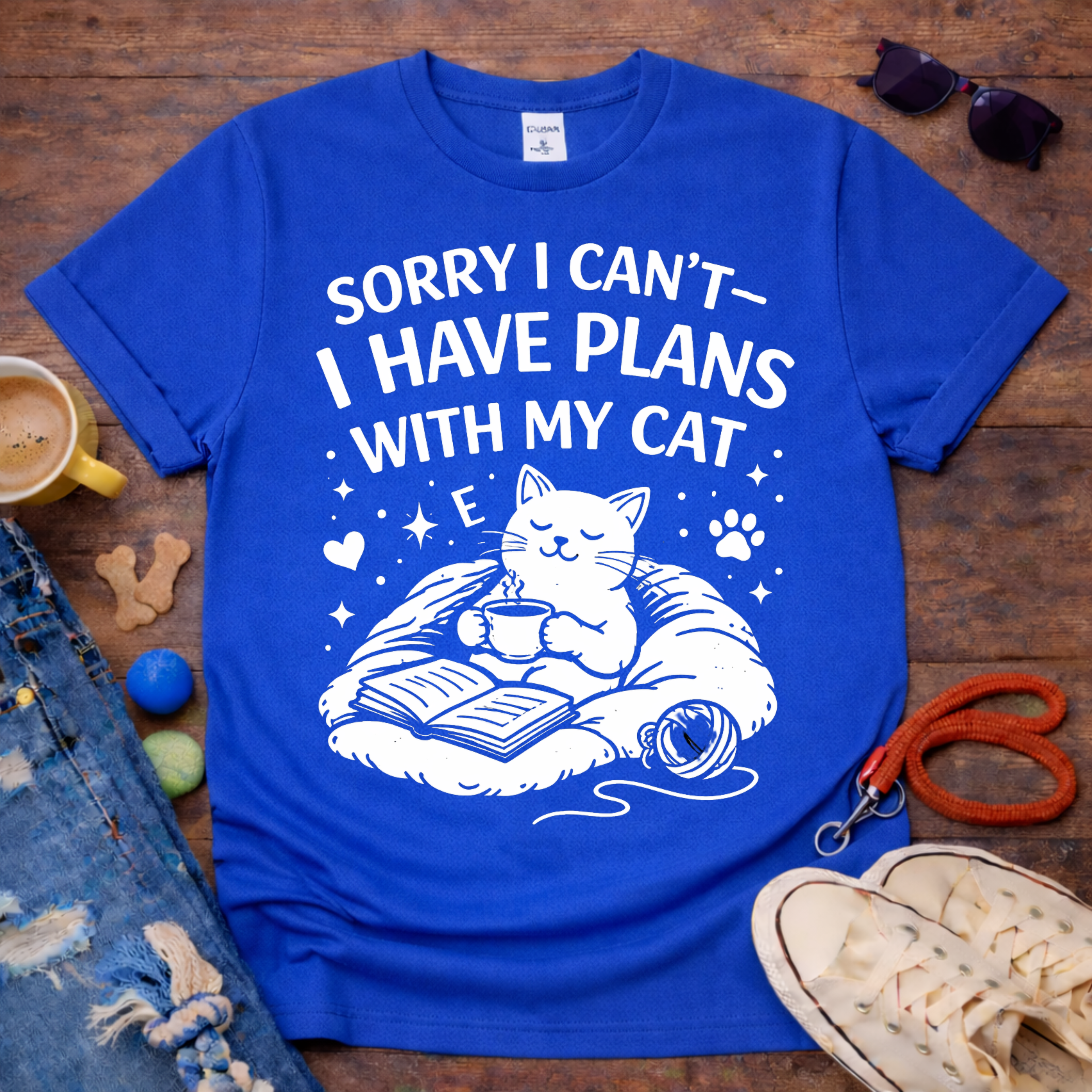 😺 I have plans with my cat T-Shirt 😺