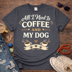 ❤️Coffee and My Dog T-Shirt❤️