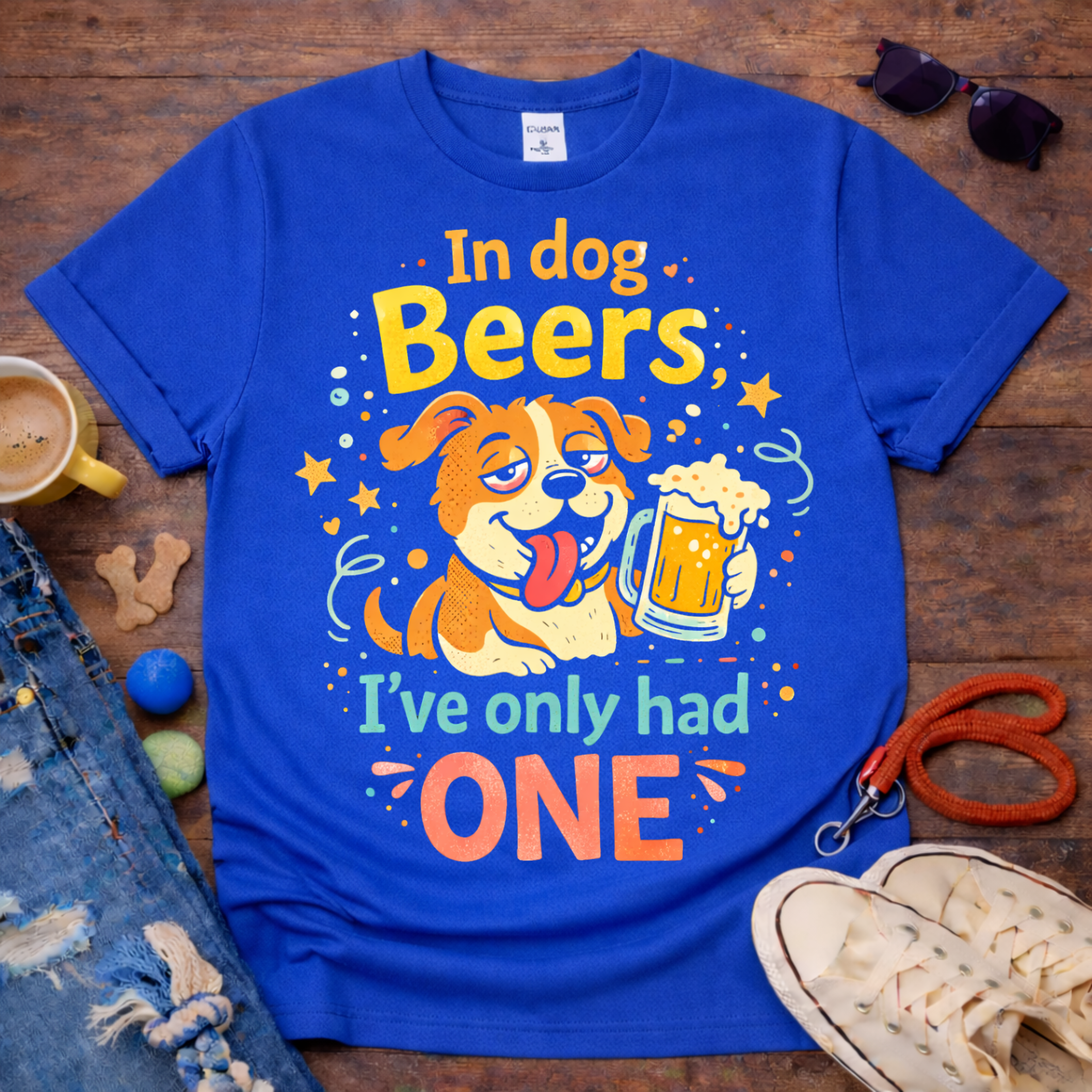 In Dog Beers T-Shirt🐕