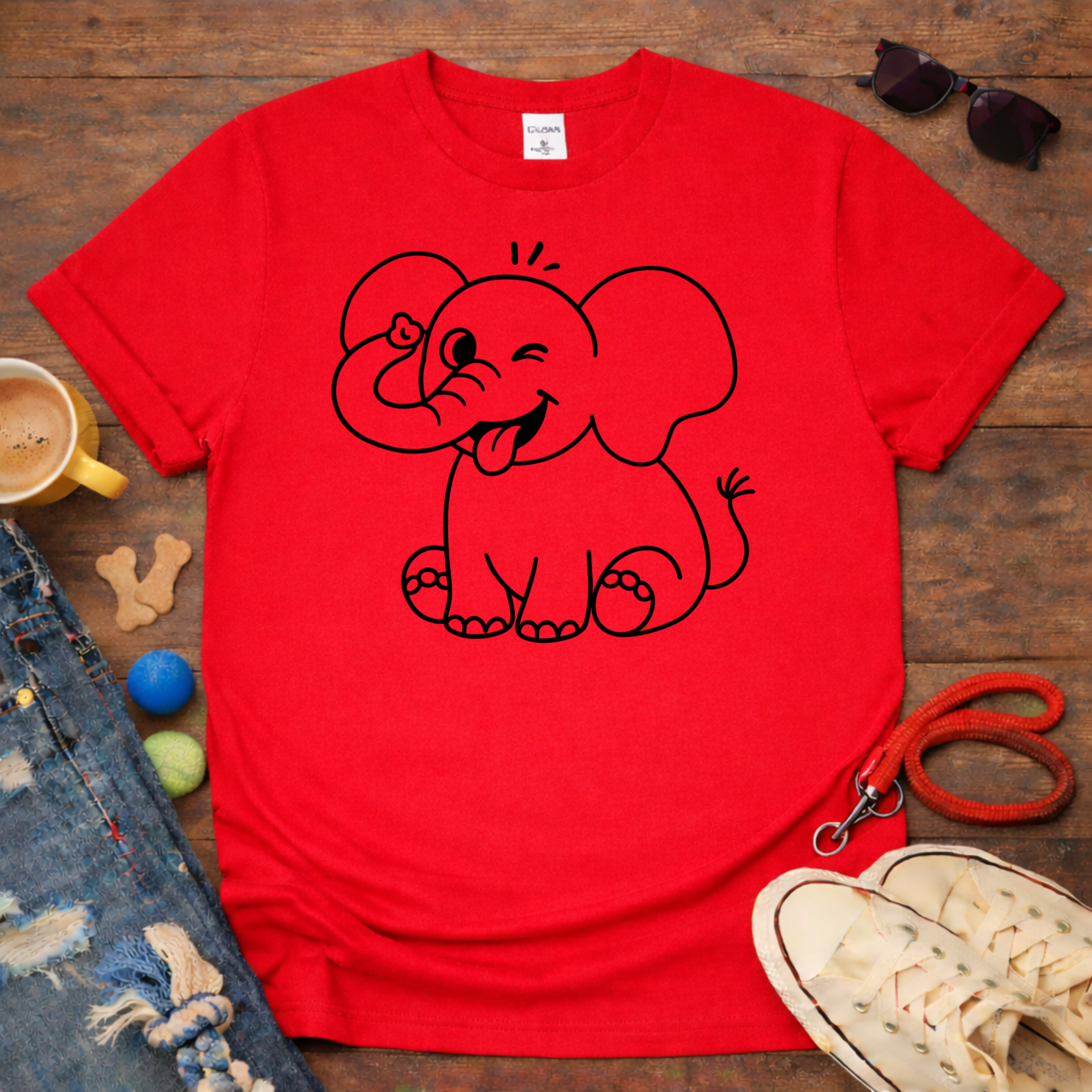 Cute Elephant T-Shirt