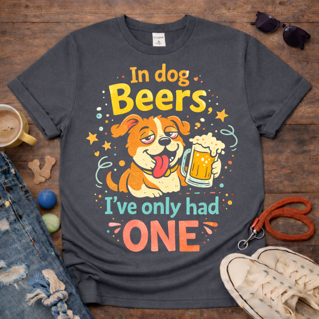 In Dog Beers T-Shirt🐕