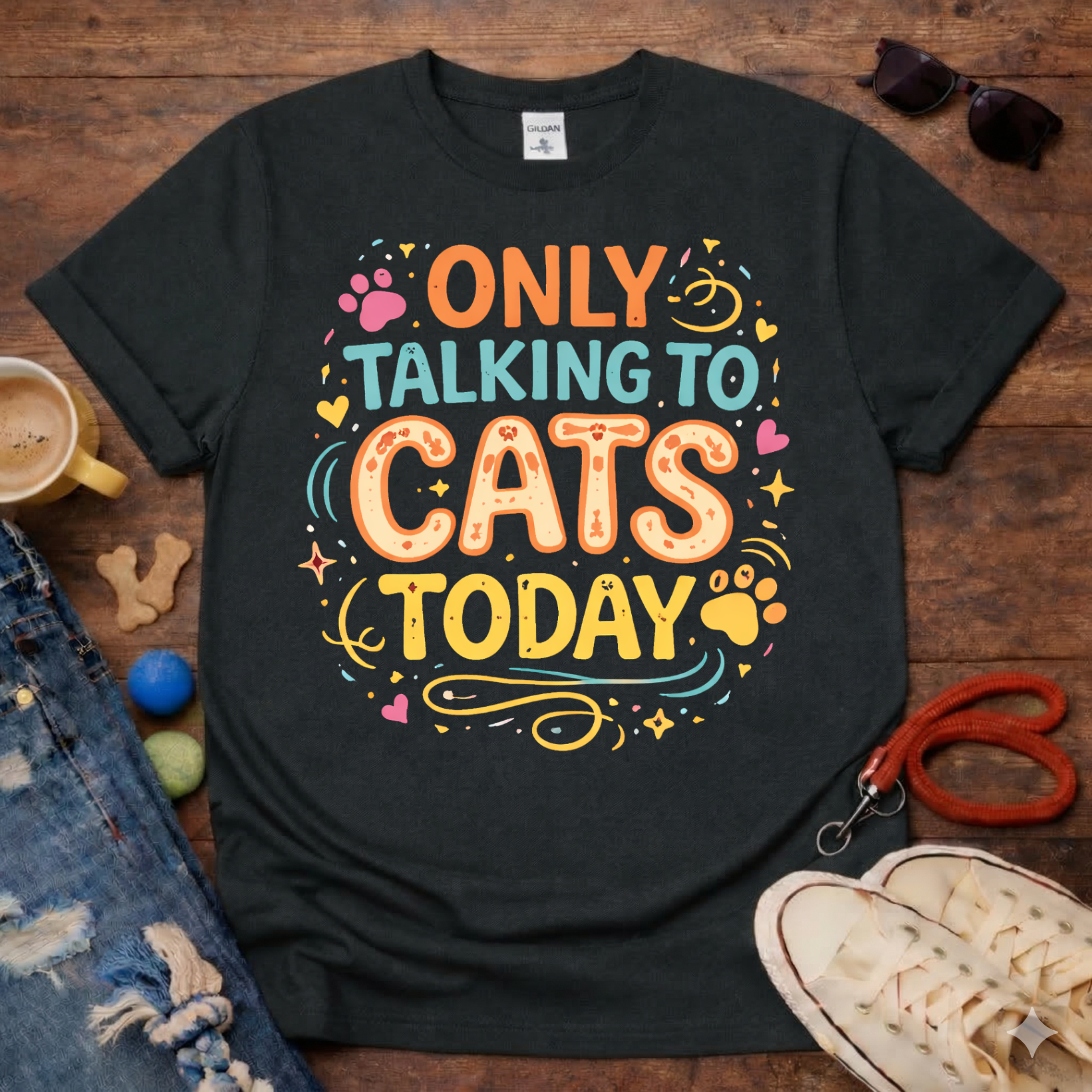 Talking to Cats T-Shirt