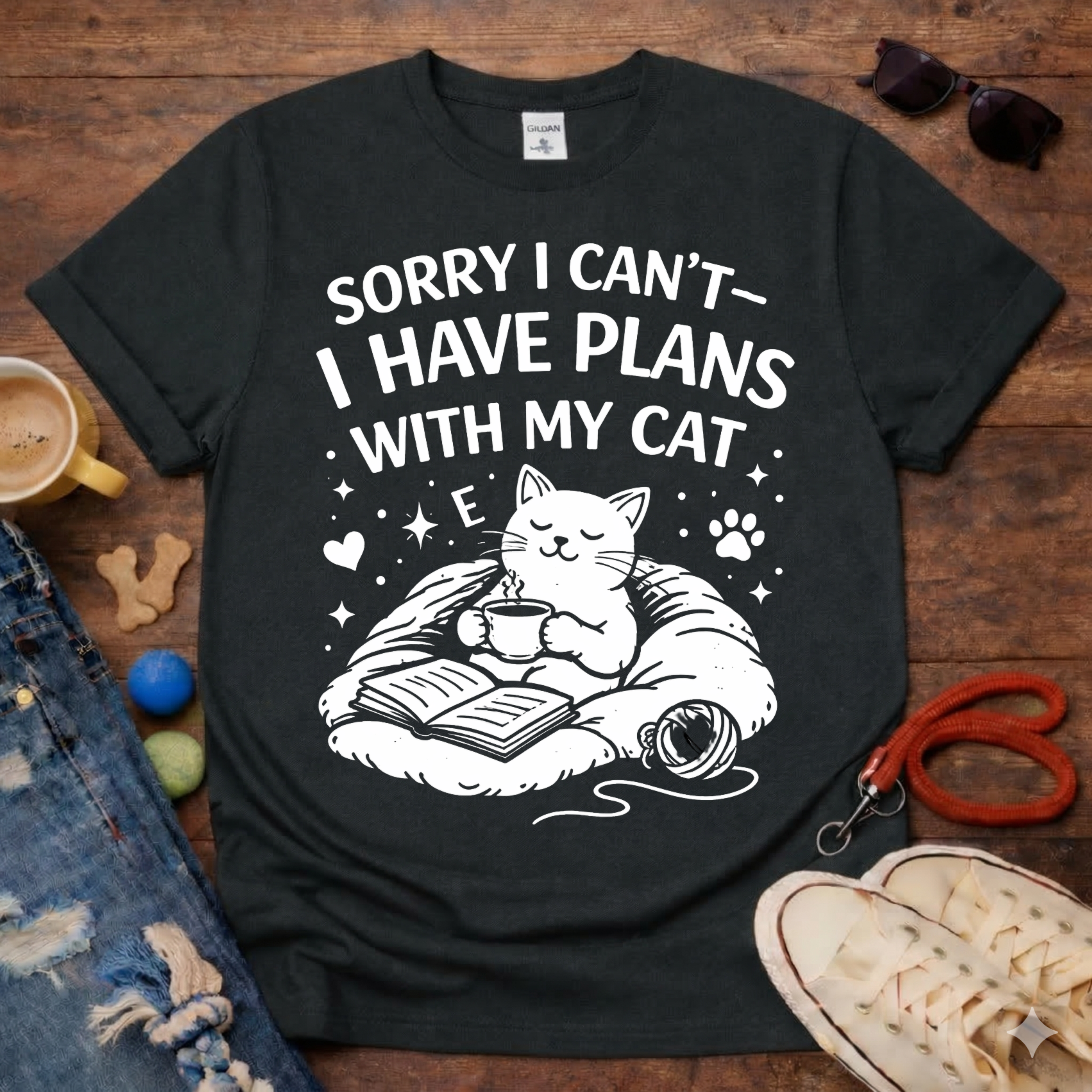 😺 I have plans with my cat T-Shirt 😺