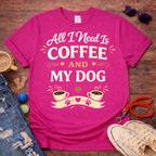 ❤️Coffee and My Dog T-Shirt❤️