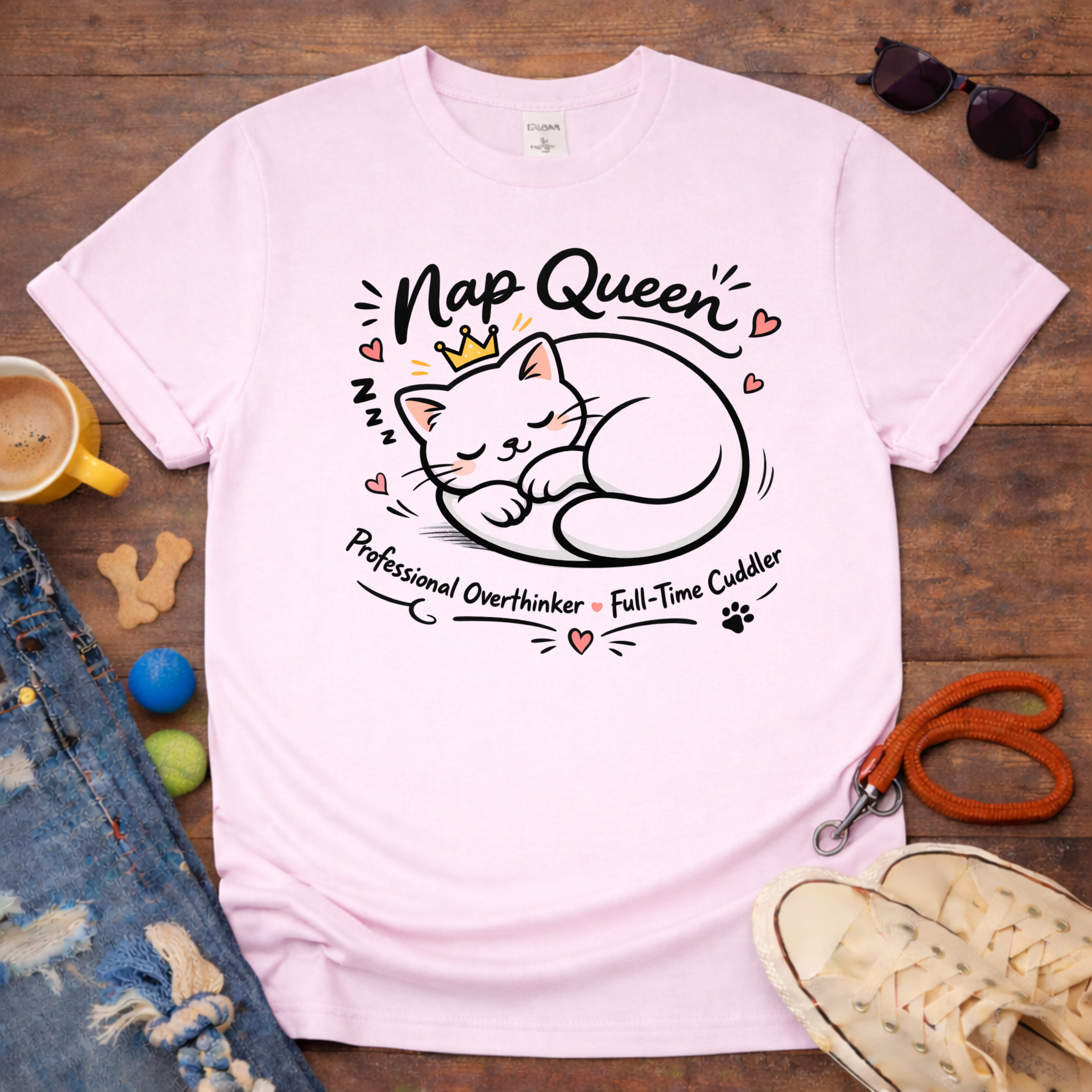 😺Nap Queen T-Shirt😺