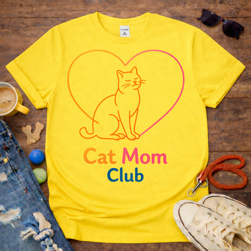 😻Cat Mom Club T-Shirt😻