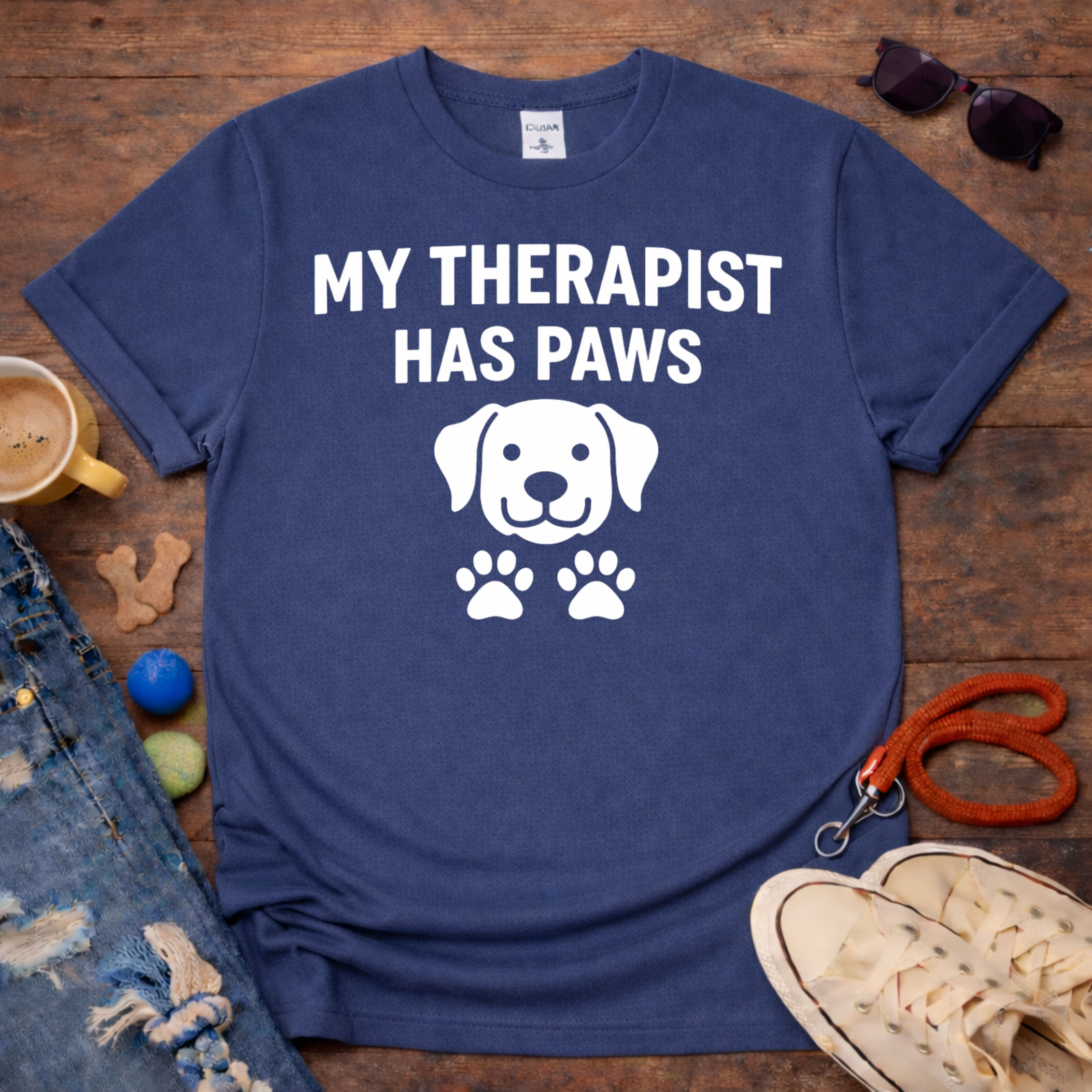 My therapist has PawsT-Shirt