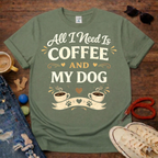 ❤️Coffee and My Dog T-Shirt❤️