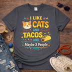 😻Love Cats and Tacos T-Shirt😻