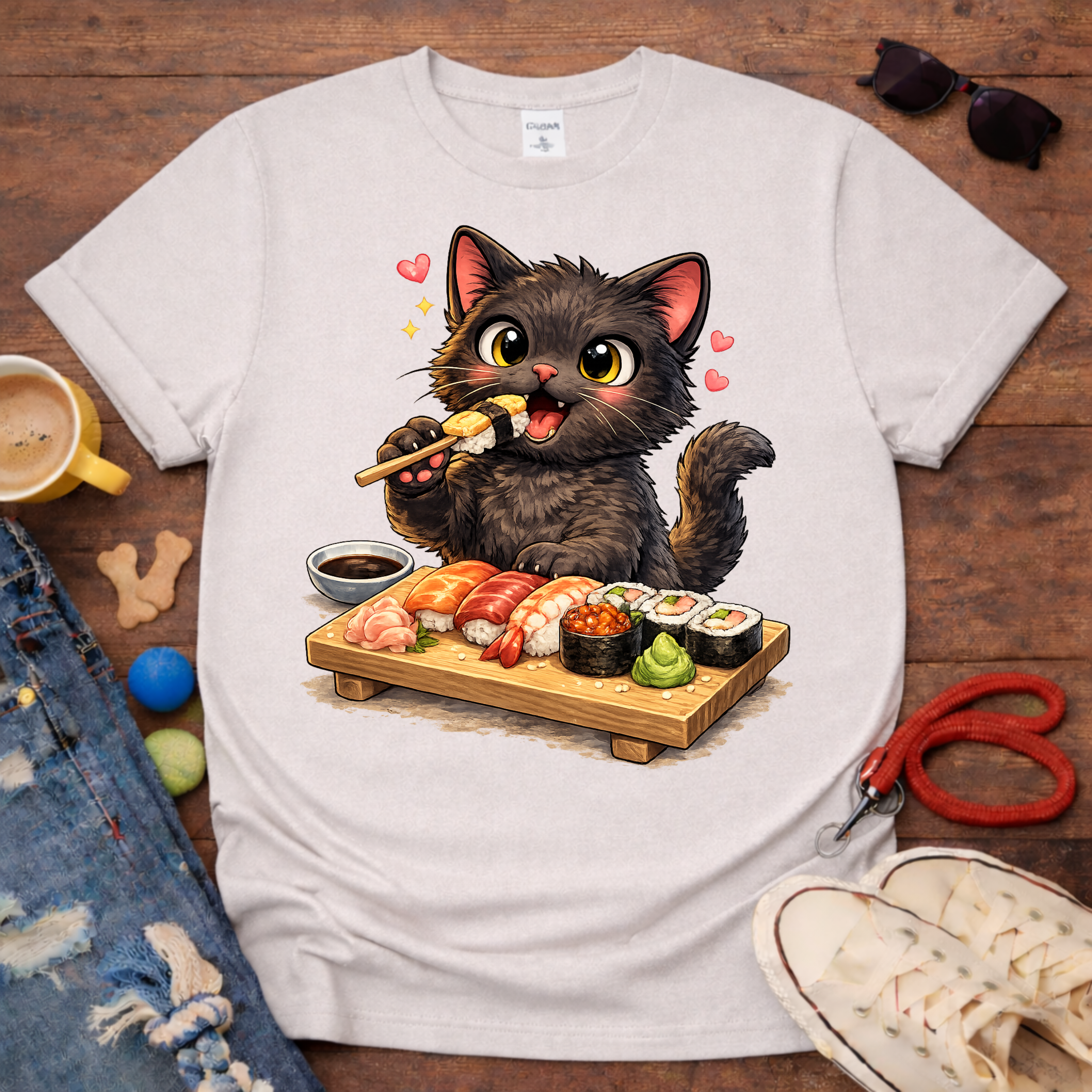 Sushi cat T-Shirt