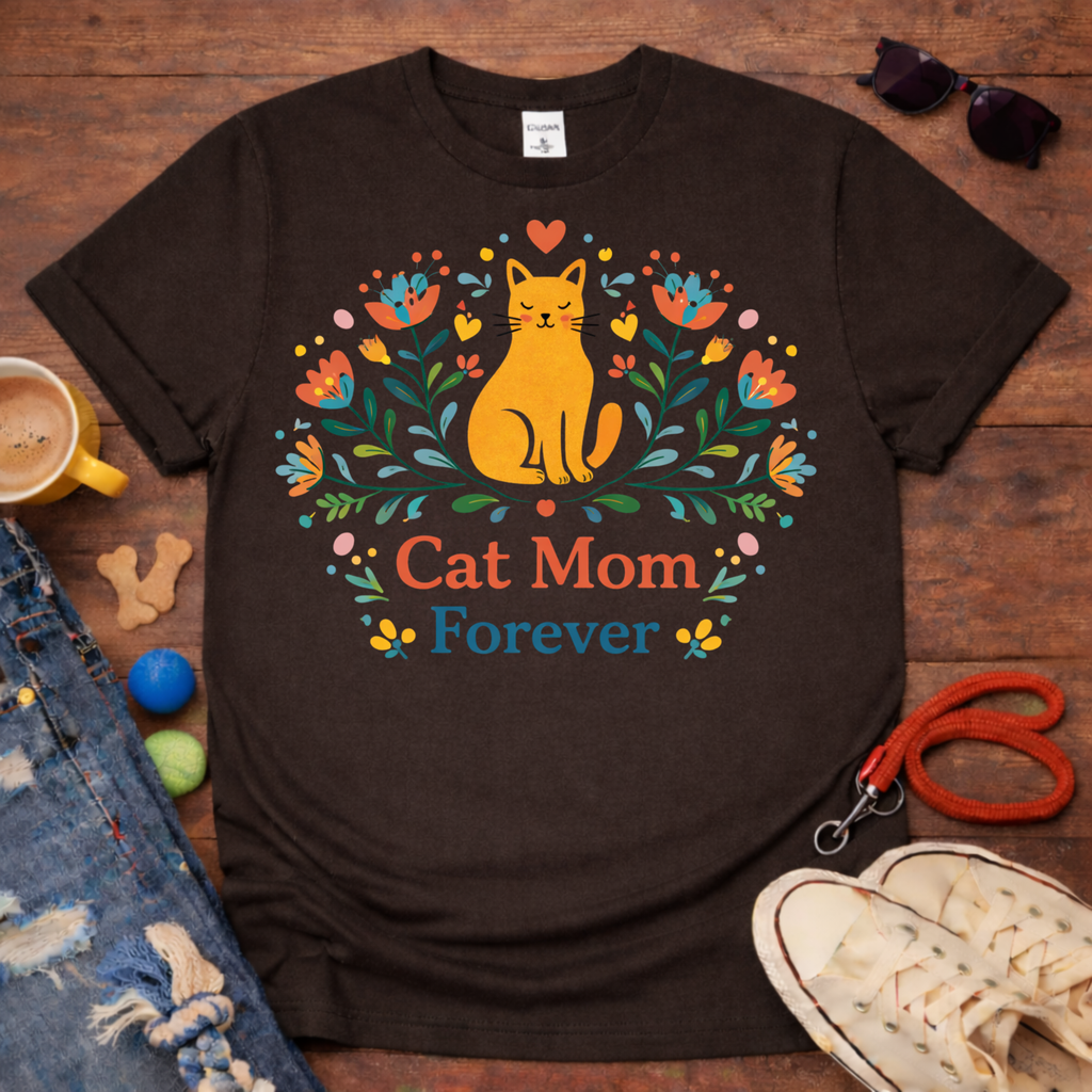 Cat Mom T-Shirt