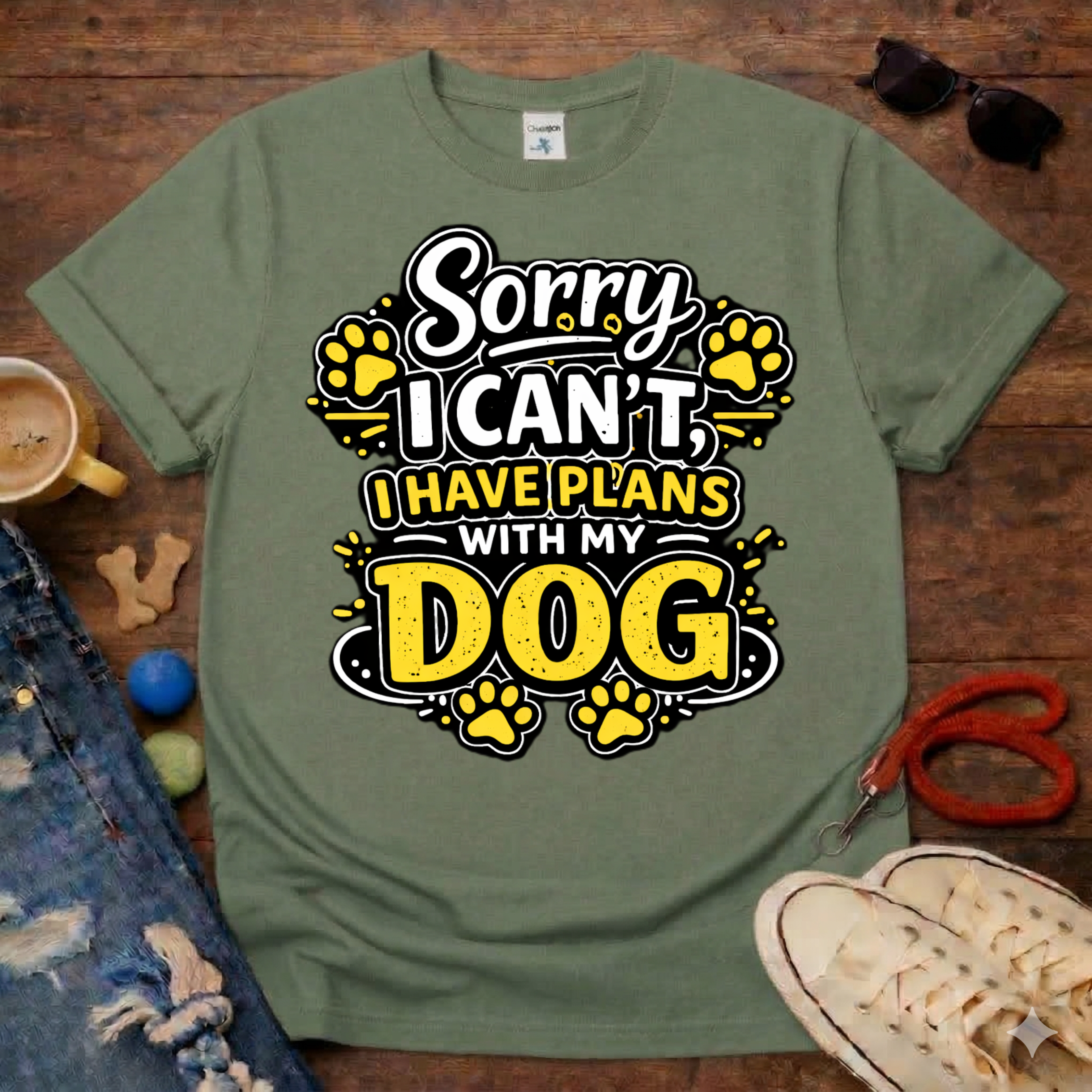 Plans with my dog T-Shirt