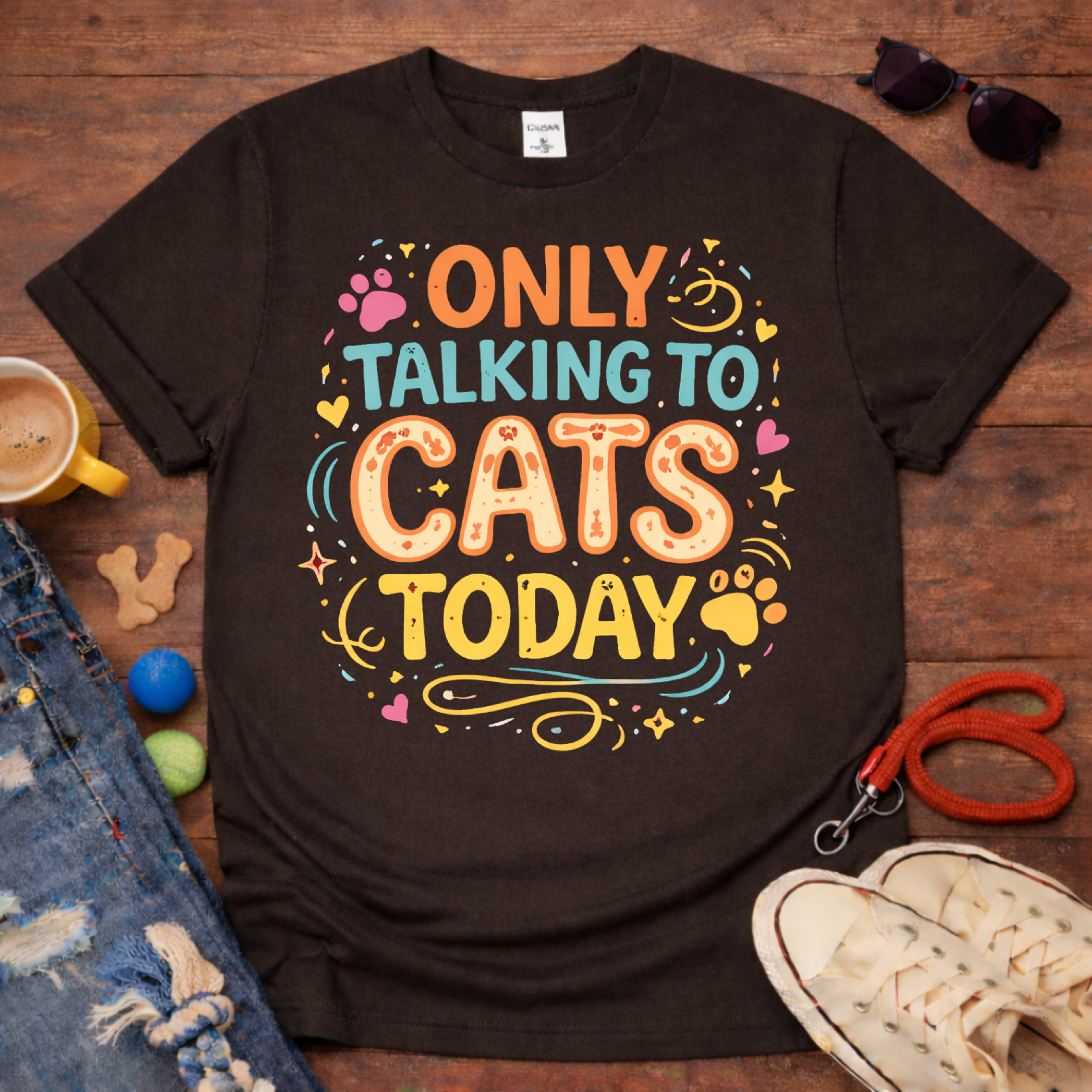 Talking to Cats T-Shirt