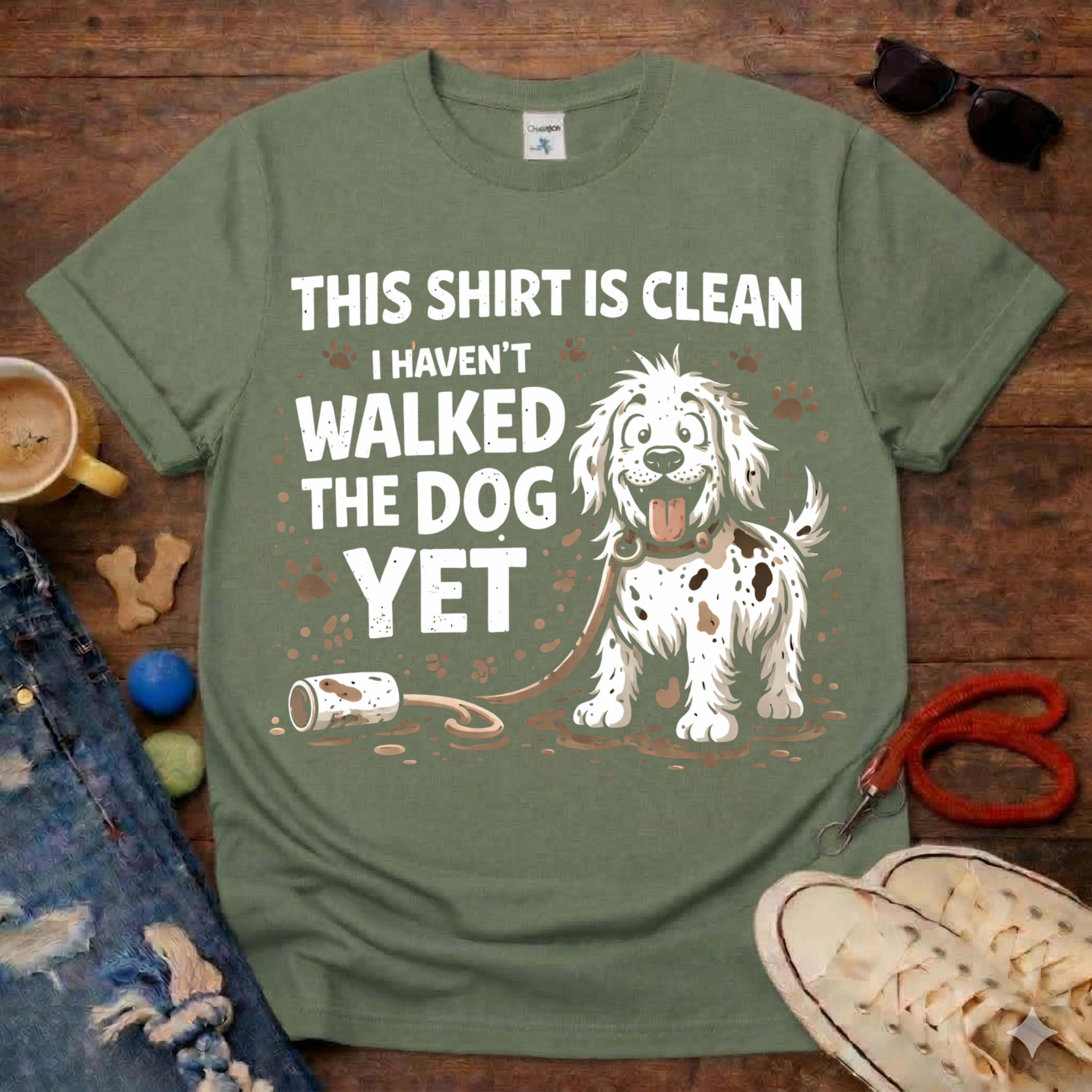 I haven't walked the dog T-Shirt