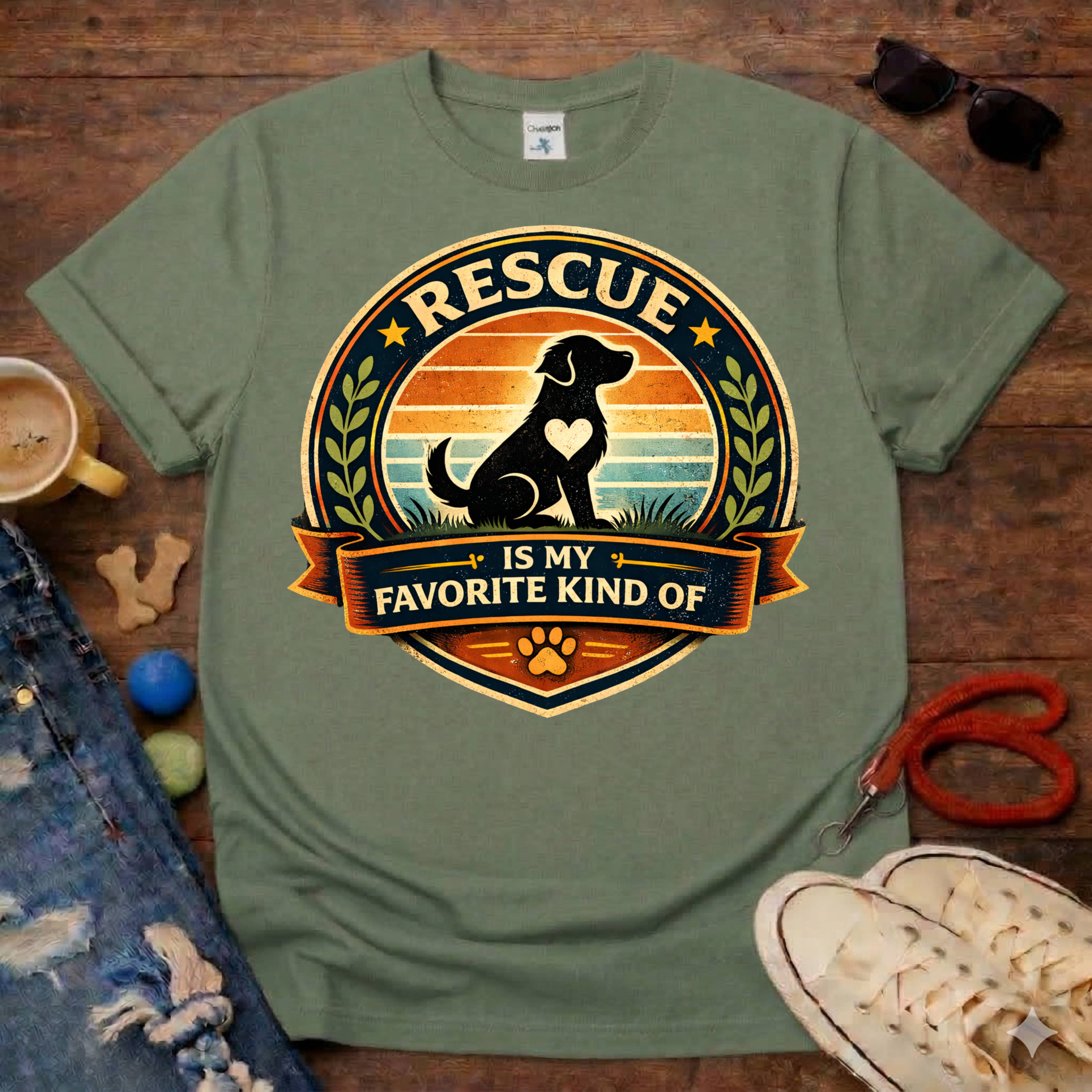Rescue Is my Favorite T-Shirt❤️
