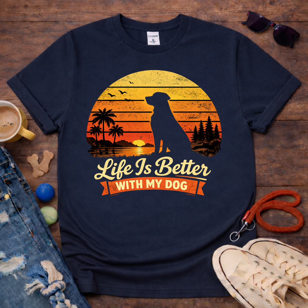 🐕 Life is Better with my Dog T-Shirt🐕