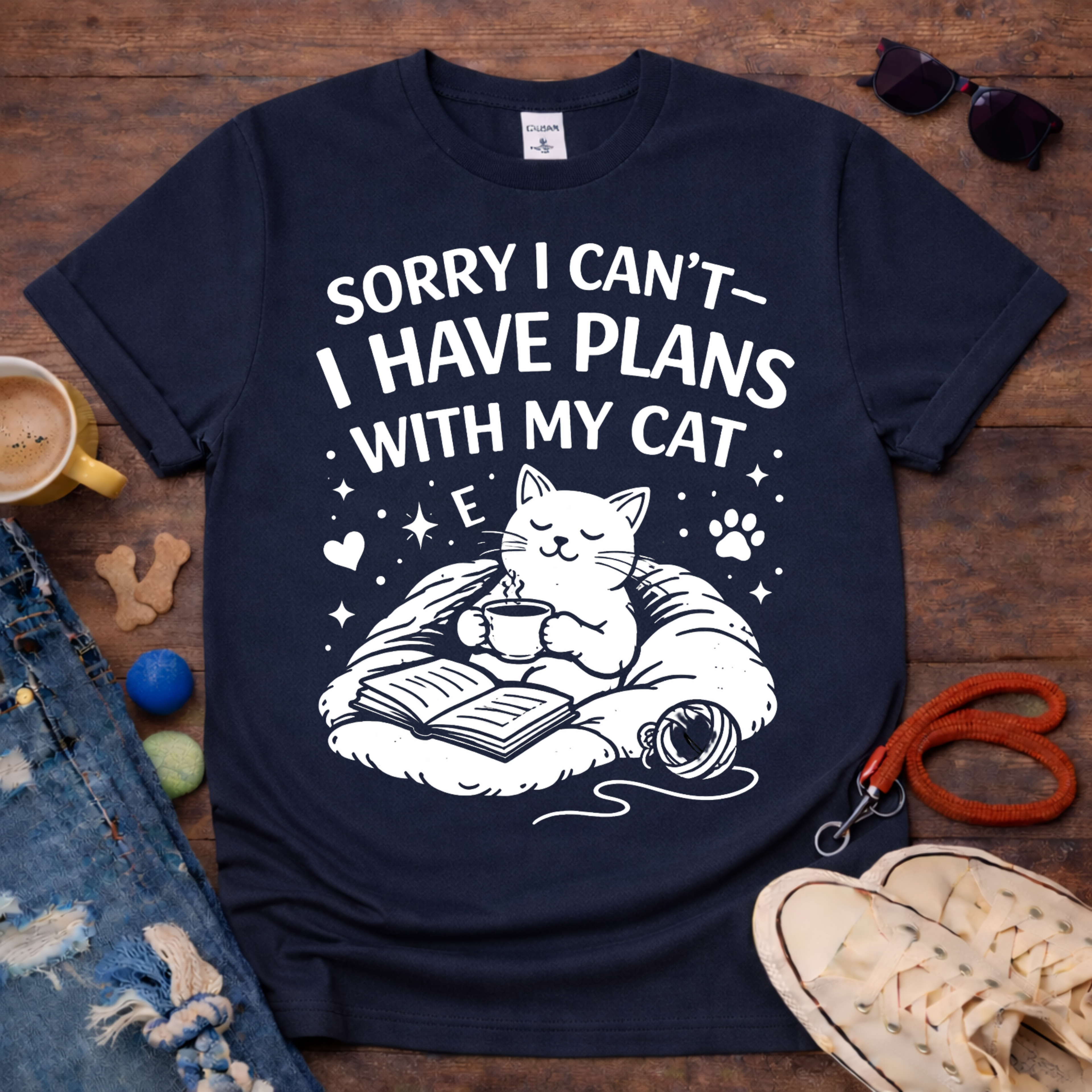 😺 I have plans with my cat T-Shirt 😺