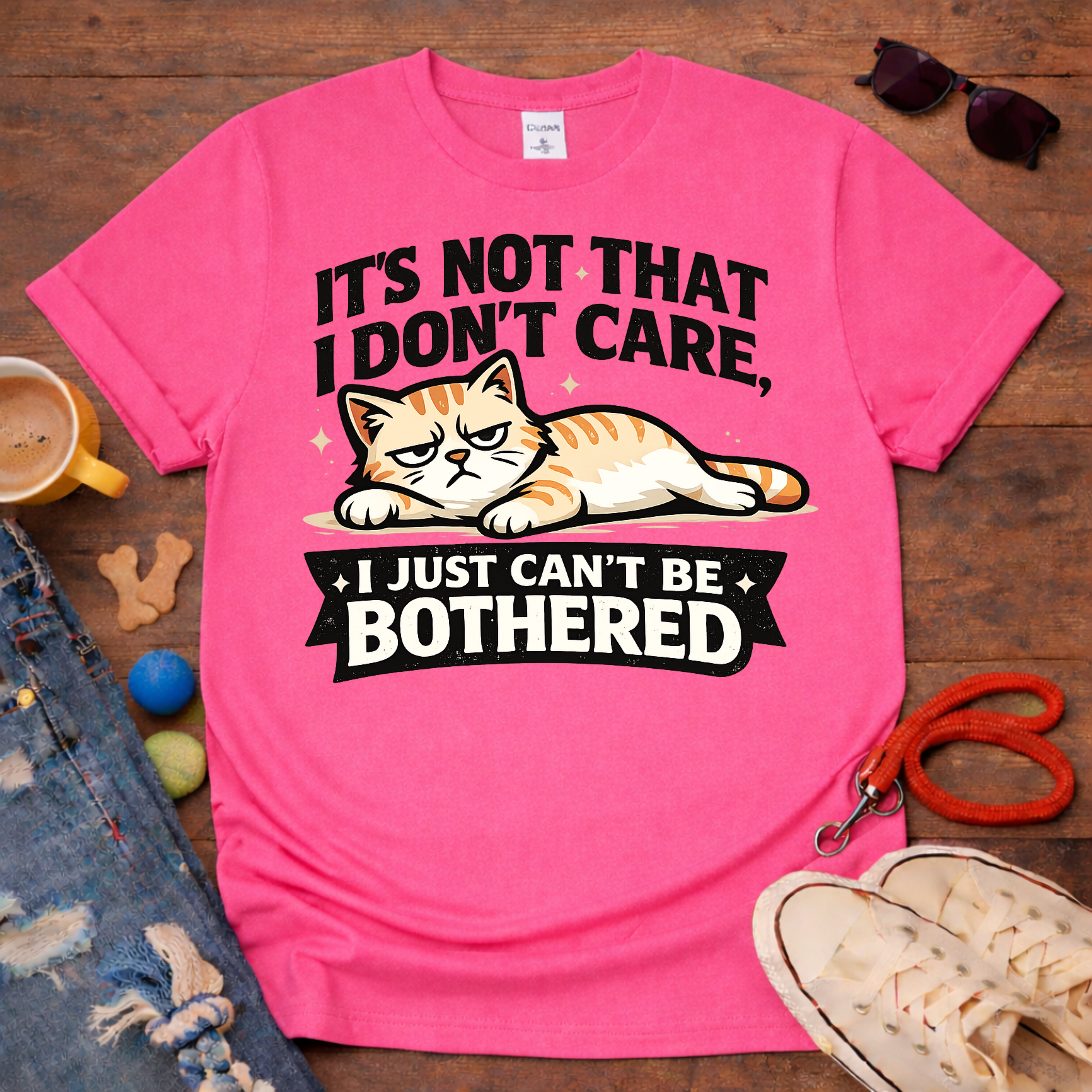 Can't be bothered T-Shirt