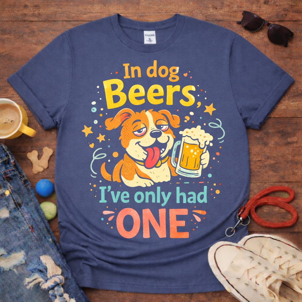 In Dog Beers T-Shirt🐕