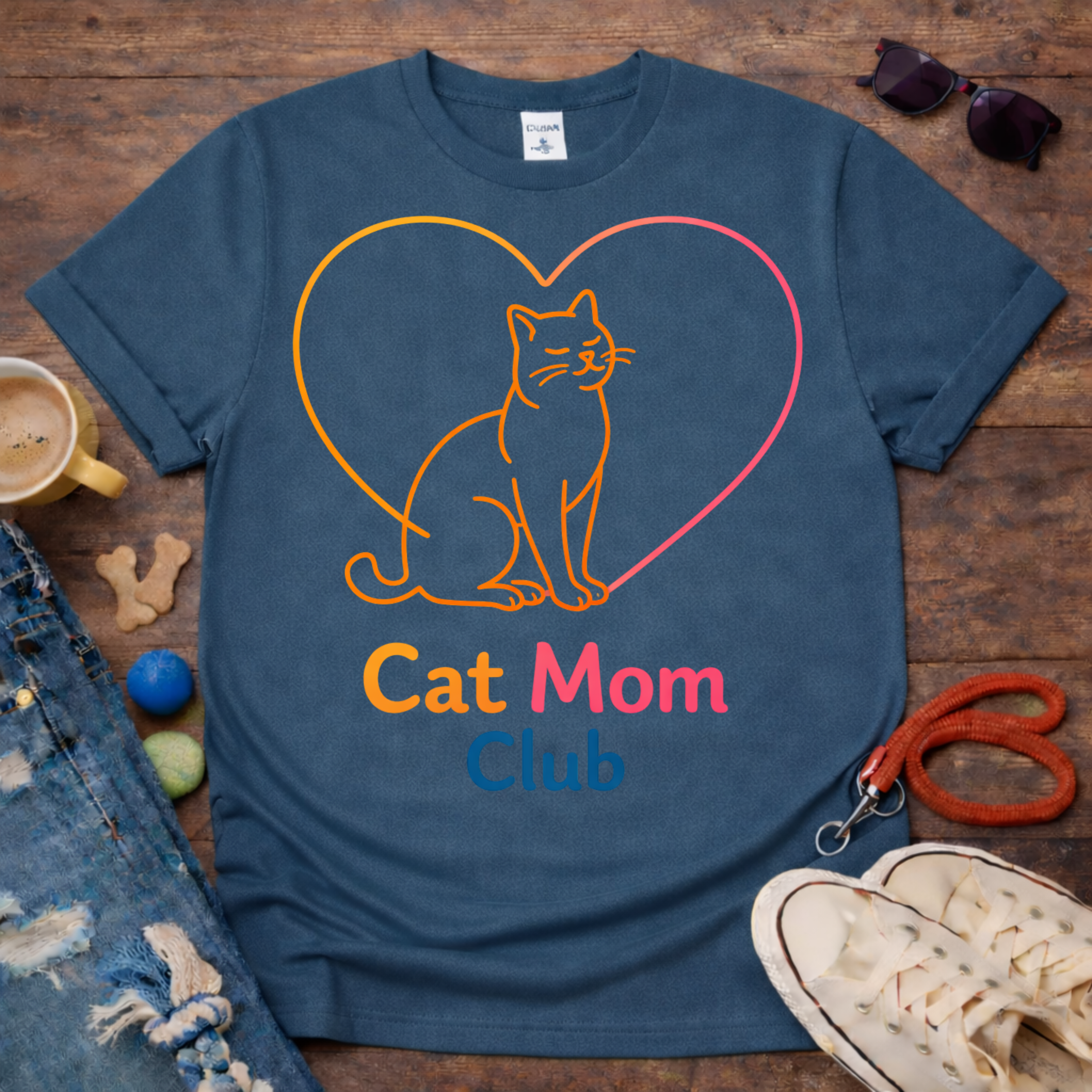 😻Cat Mom Club T-Shirt😻