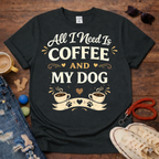 ❤️Coffee and My Dog T-Shirt❤️