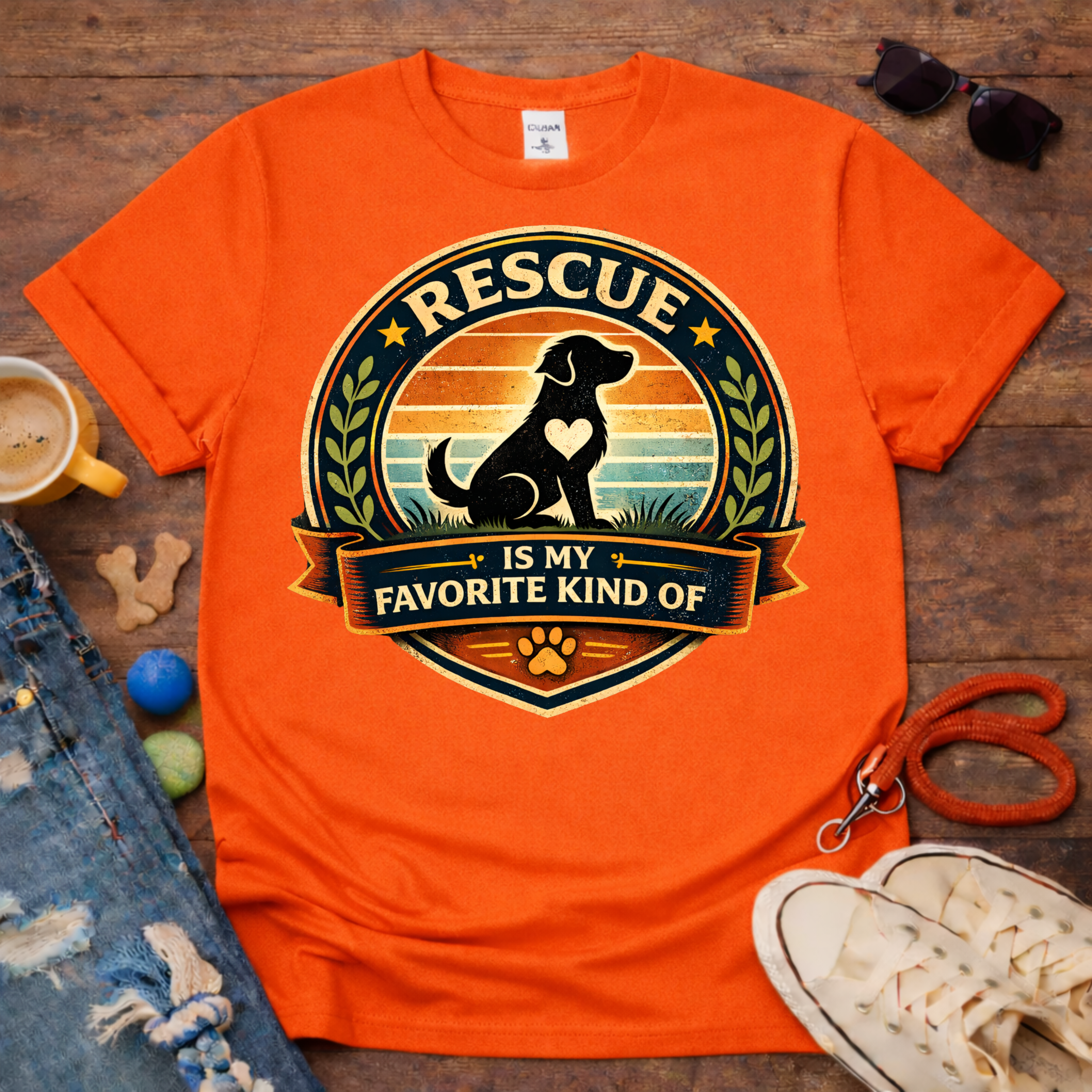 Rescue Is my Favorite T-Shirt❤️