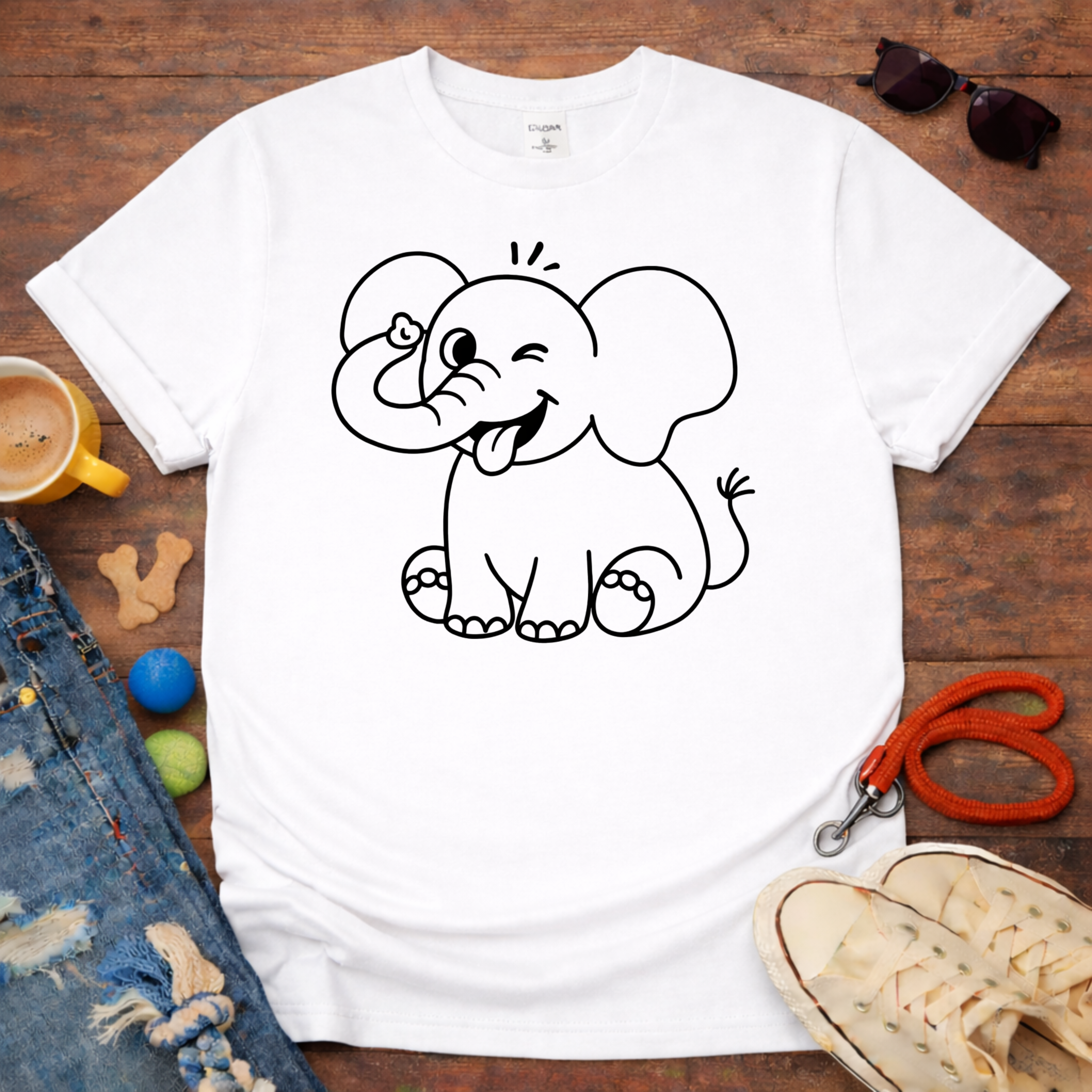 Cute Elephant T-Shirt
