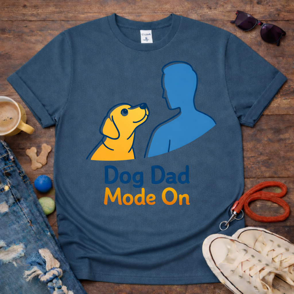 Dog Dad Mode On T-Shirt
