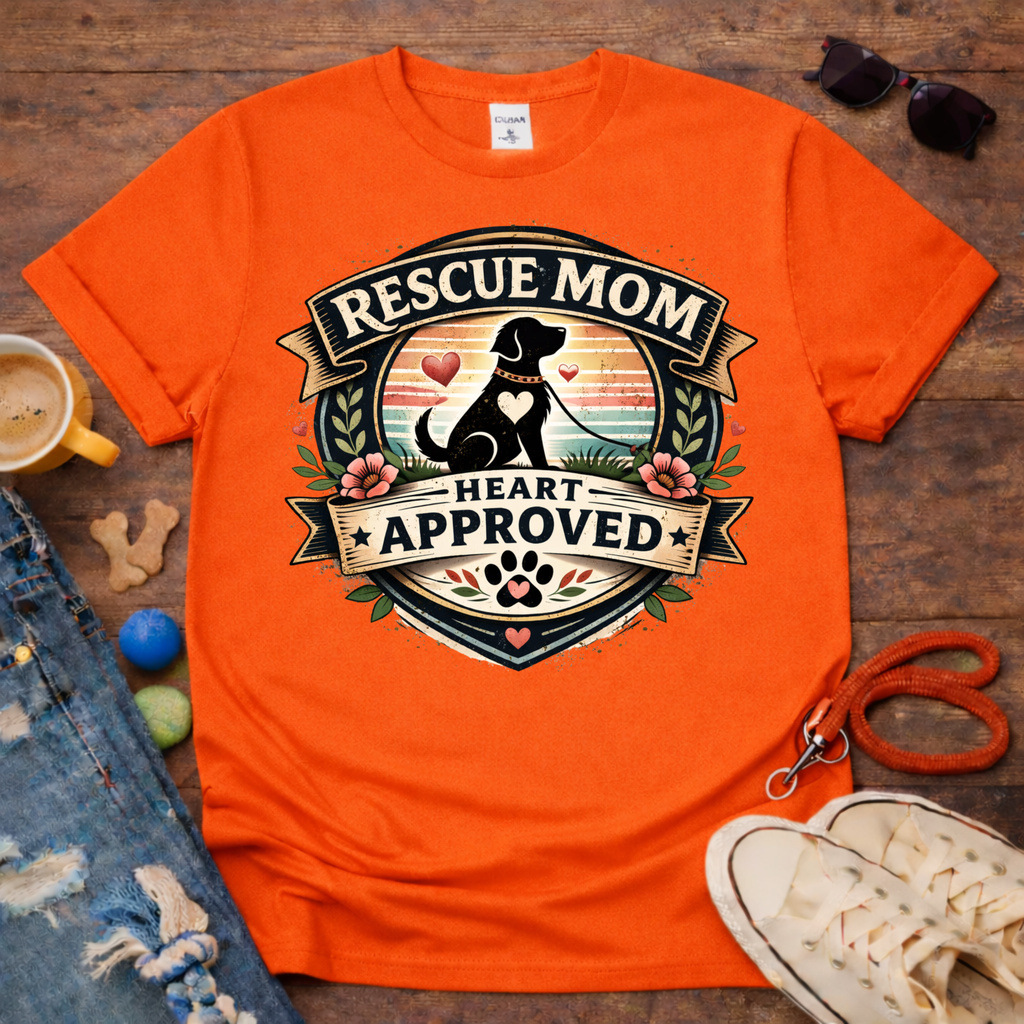 ❤️Rescue Mom and Love T-Shirt❤️
