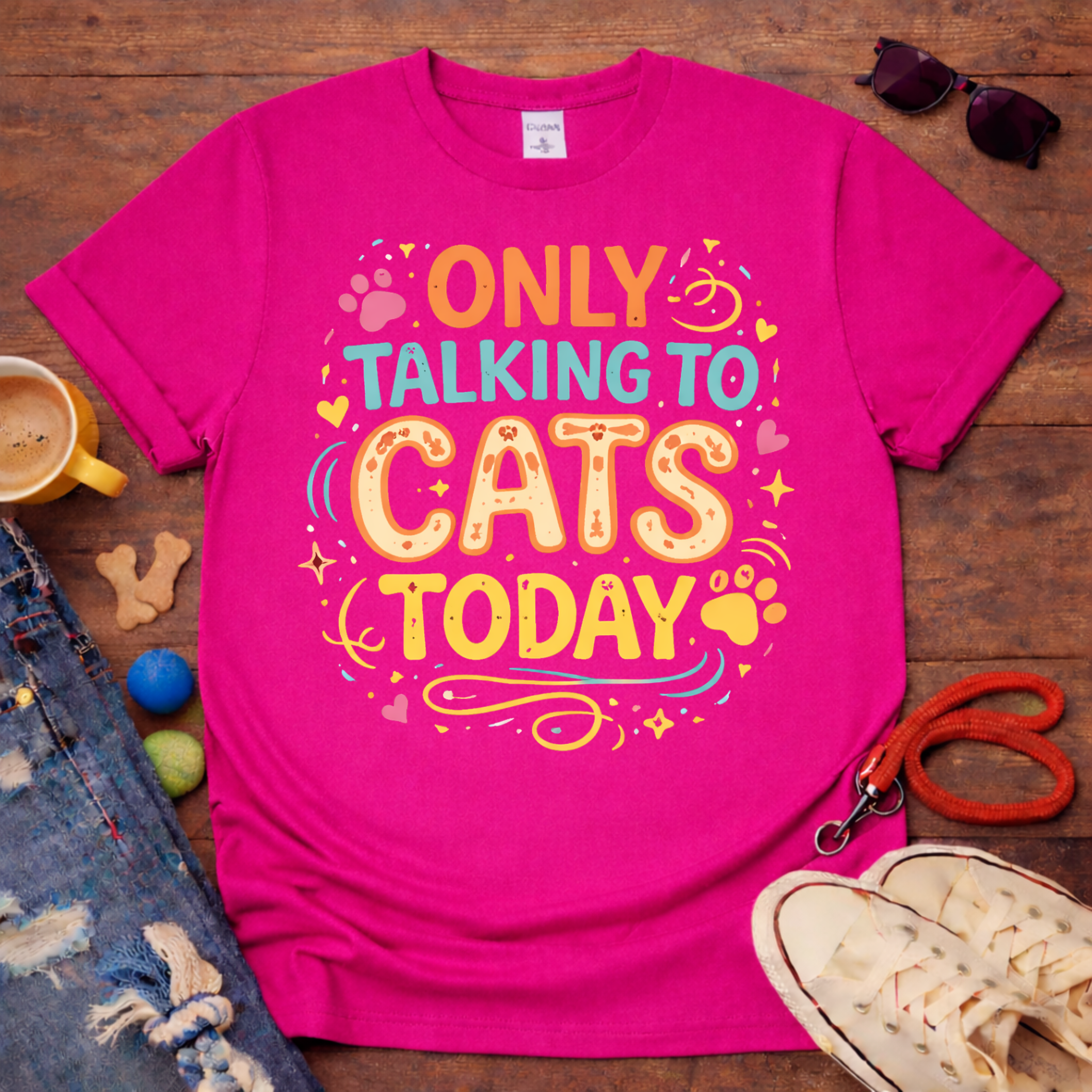 Talking to Cats T-Shirt