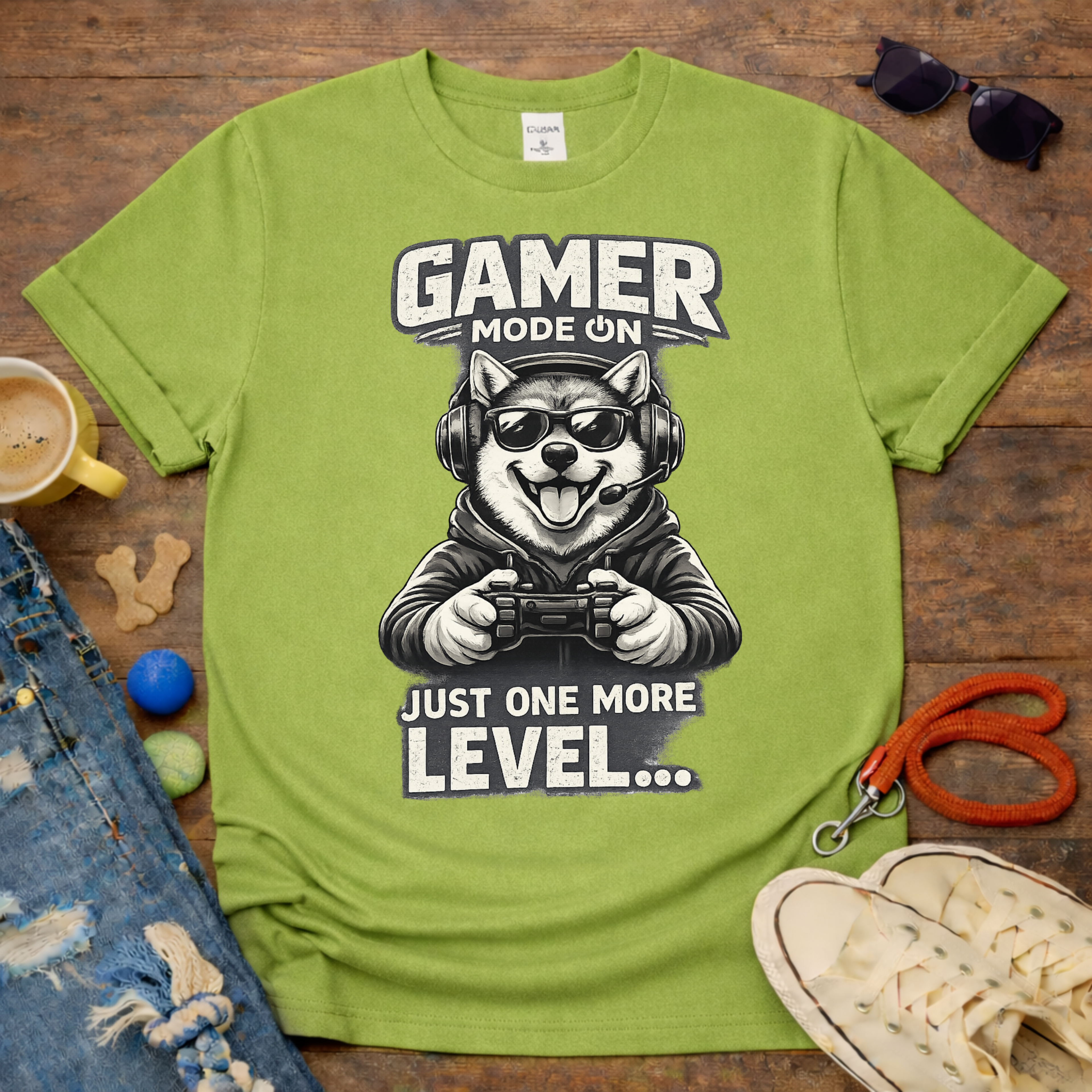 Gamer dog T-Shirt