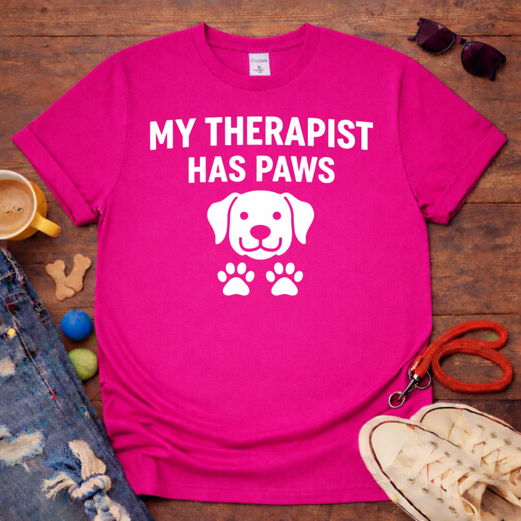 My therapist has PawsT-Shirt