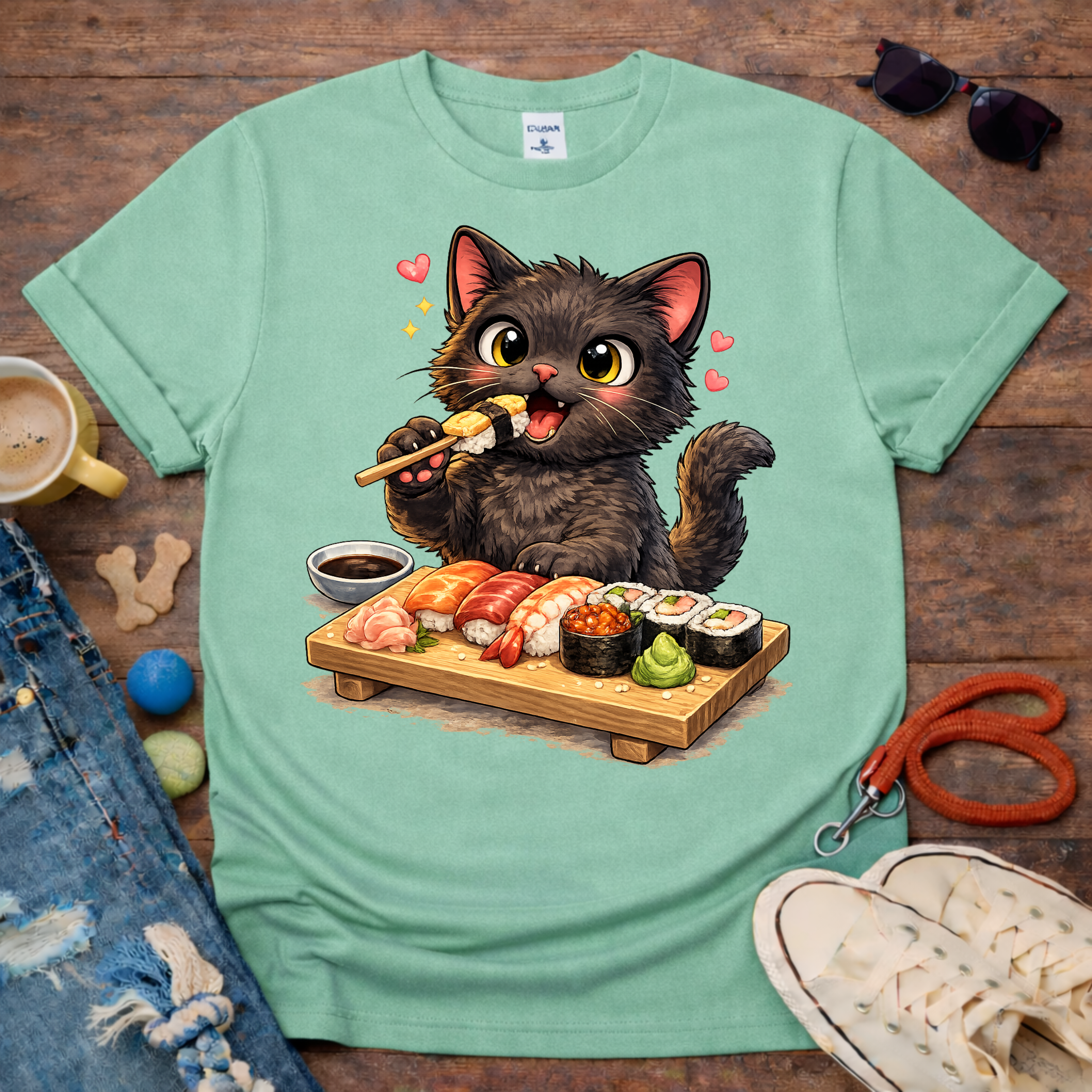 Sushi cat T-Shirt