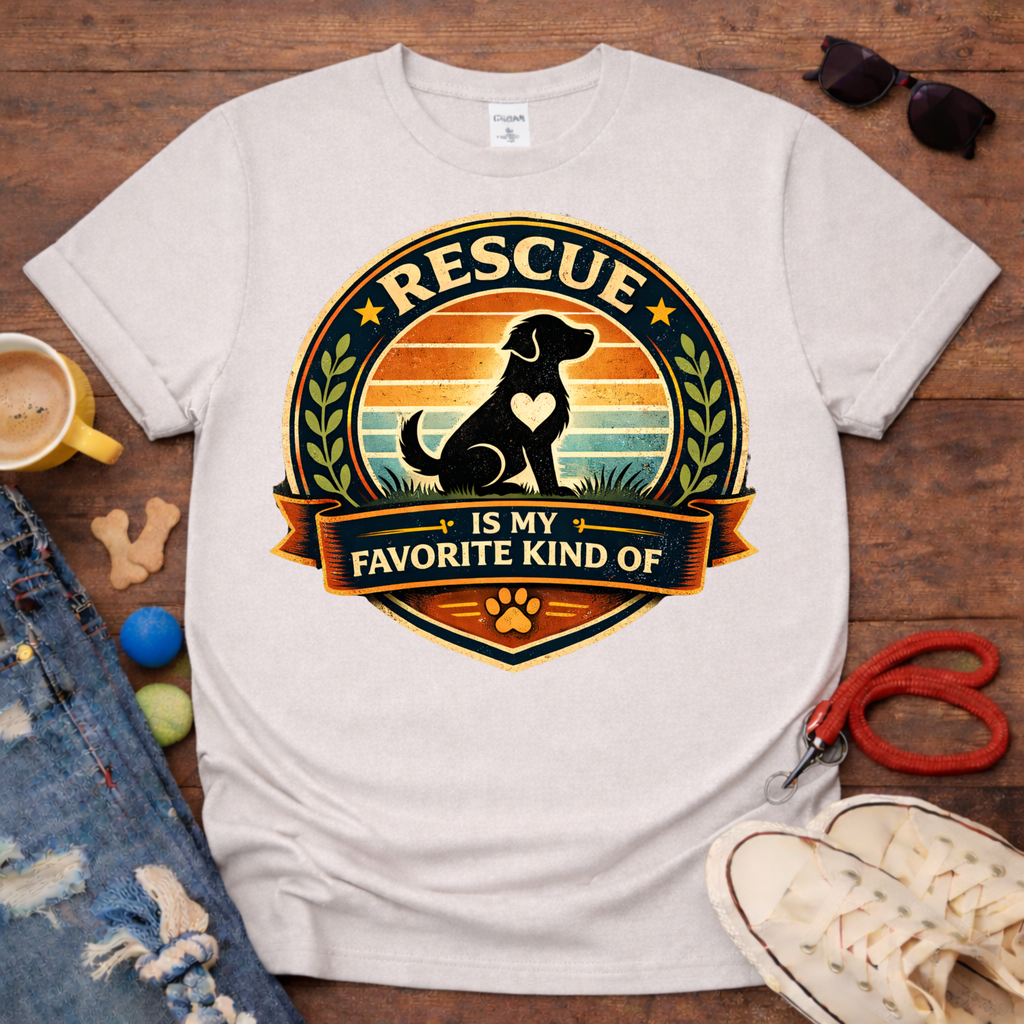 Rescue Is my Favorite T-Shirt❤️