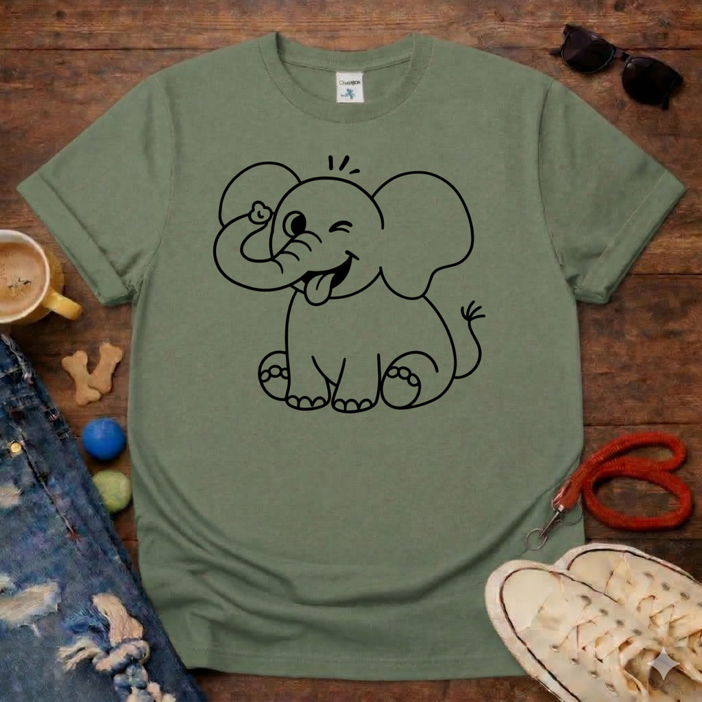 Cute Elephant T-Shirt