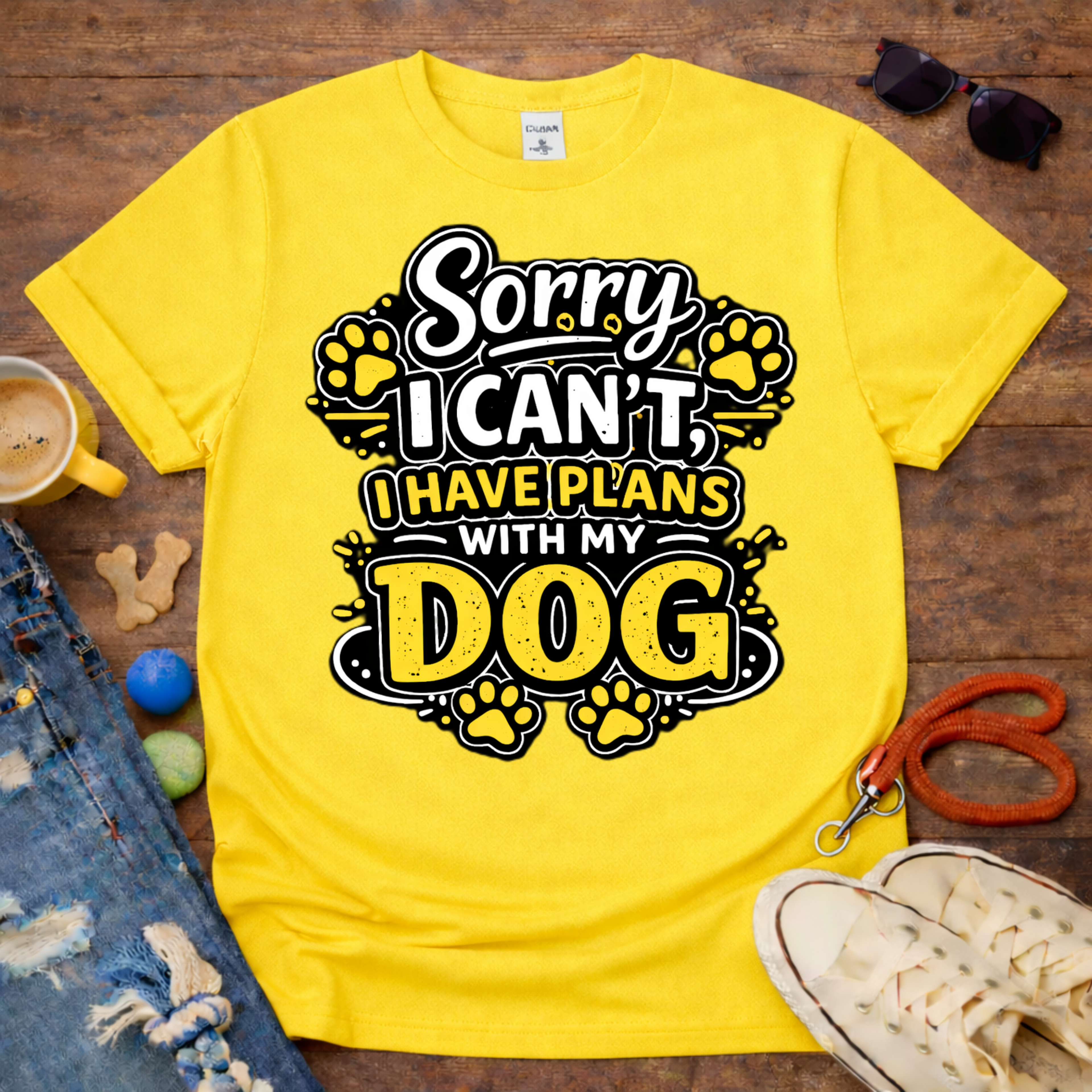 Plans with my dog T-Shirt