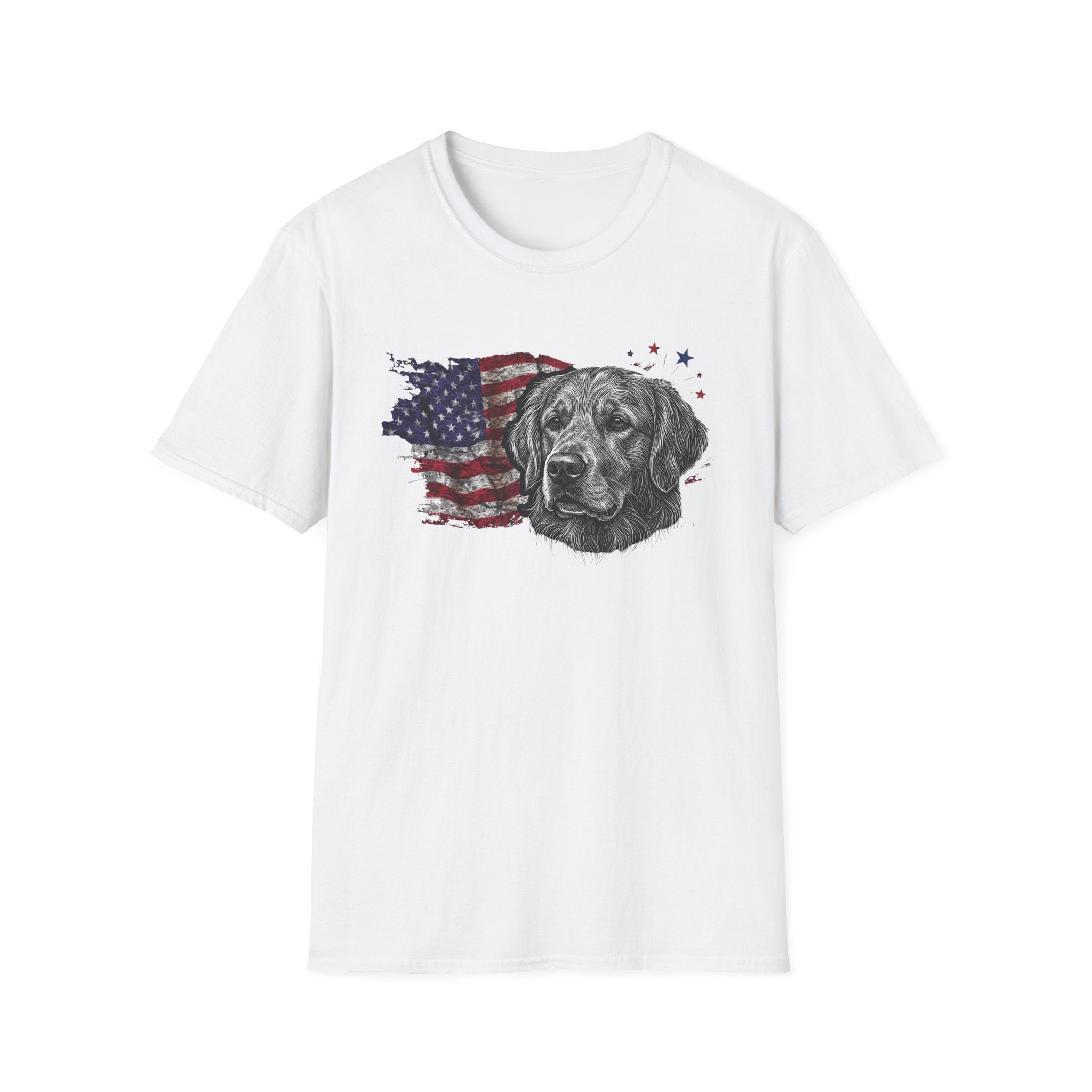 Dog & Flag T-Shirt