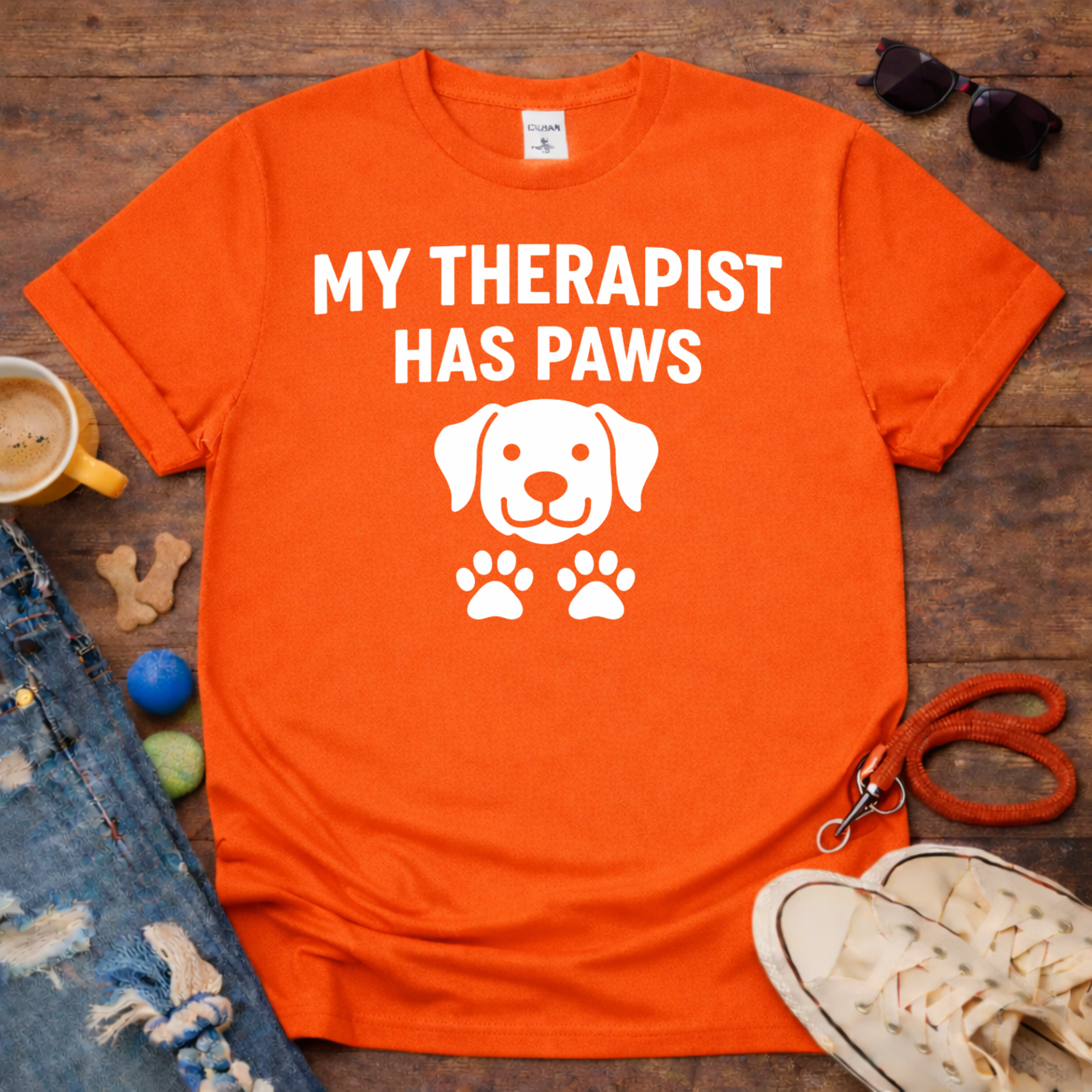 My therapist has PawsT-Shirt